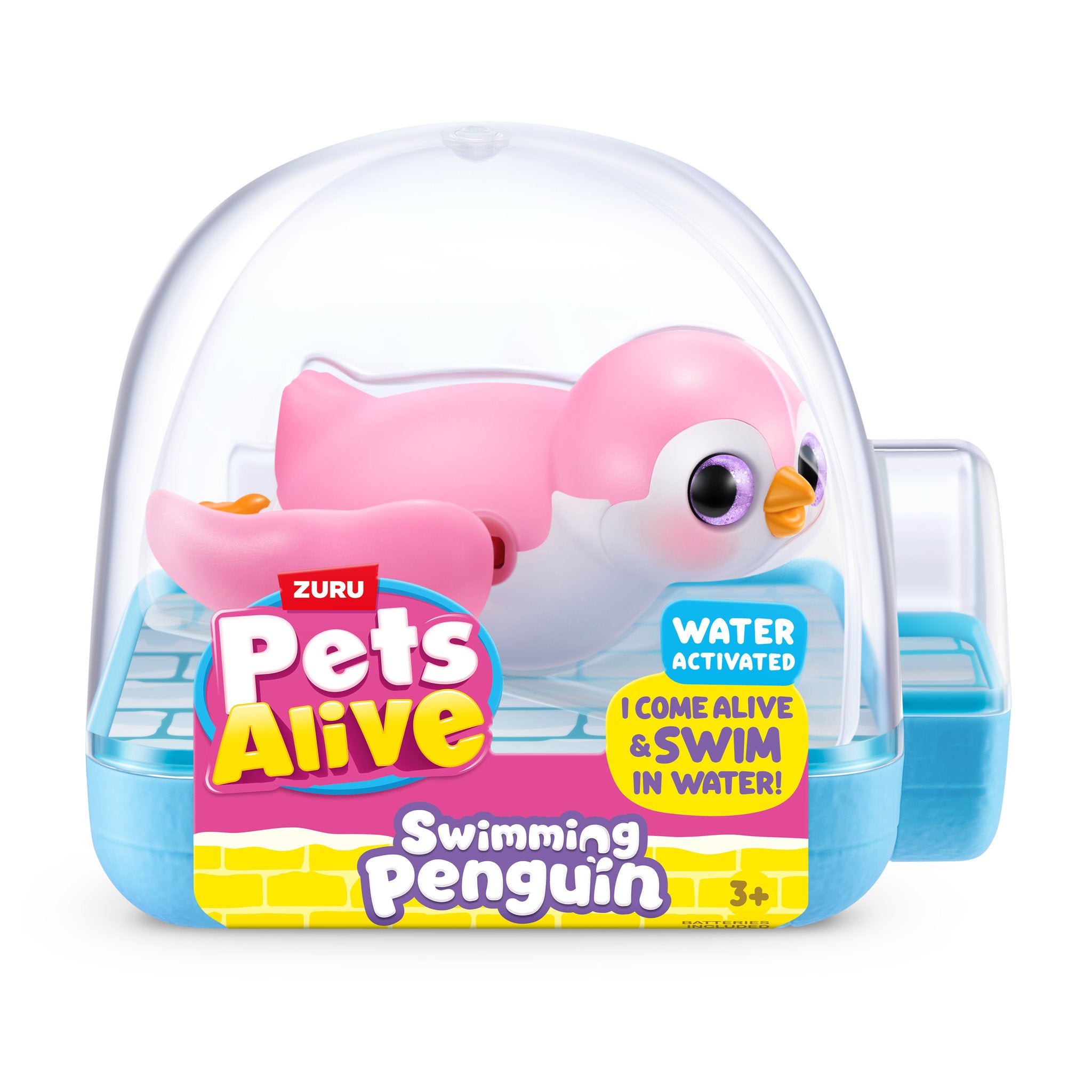 ZURU Pets Alive Swimming Penguin Series 1 Assorted Styles