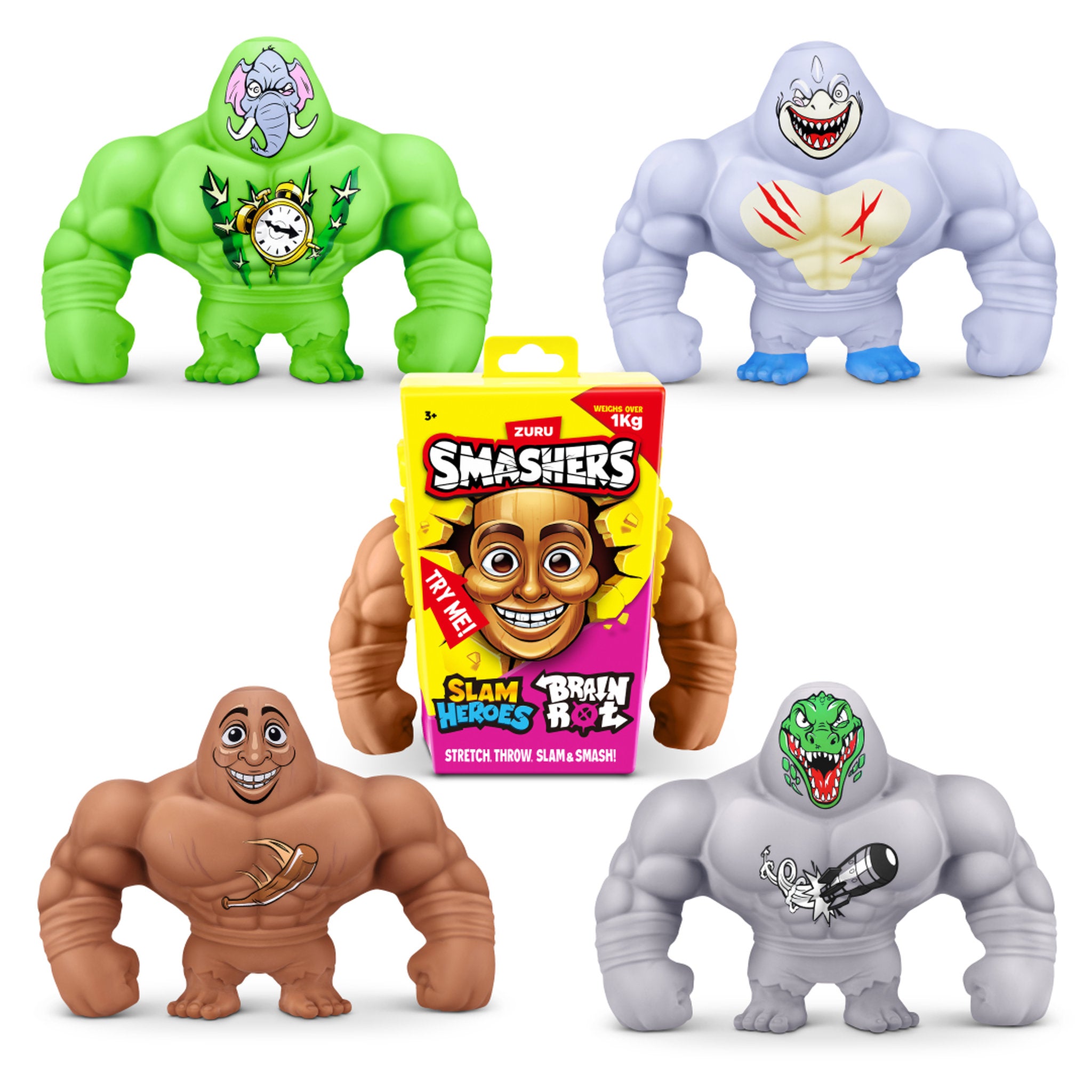 ZURU Smasher Slam Heroes - Brainrot Assorted Style