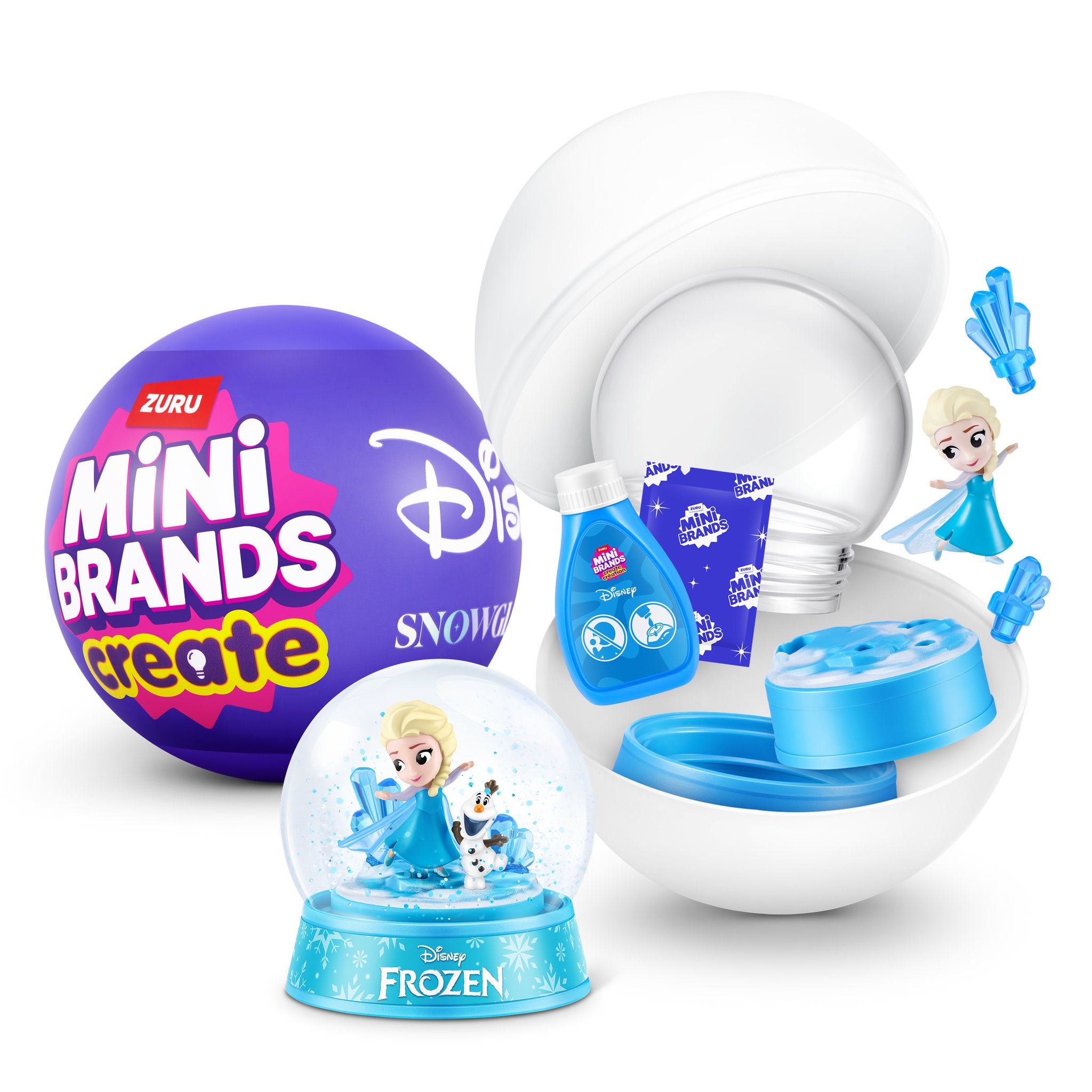 ZURU Mini Brands Create - Disney Snow Globes Series 1 Blind Capsule