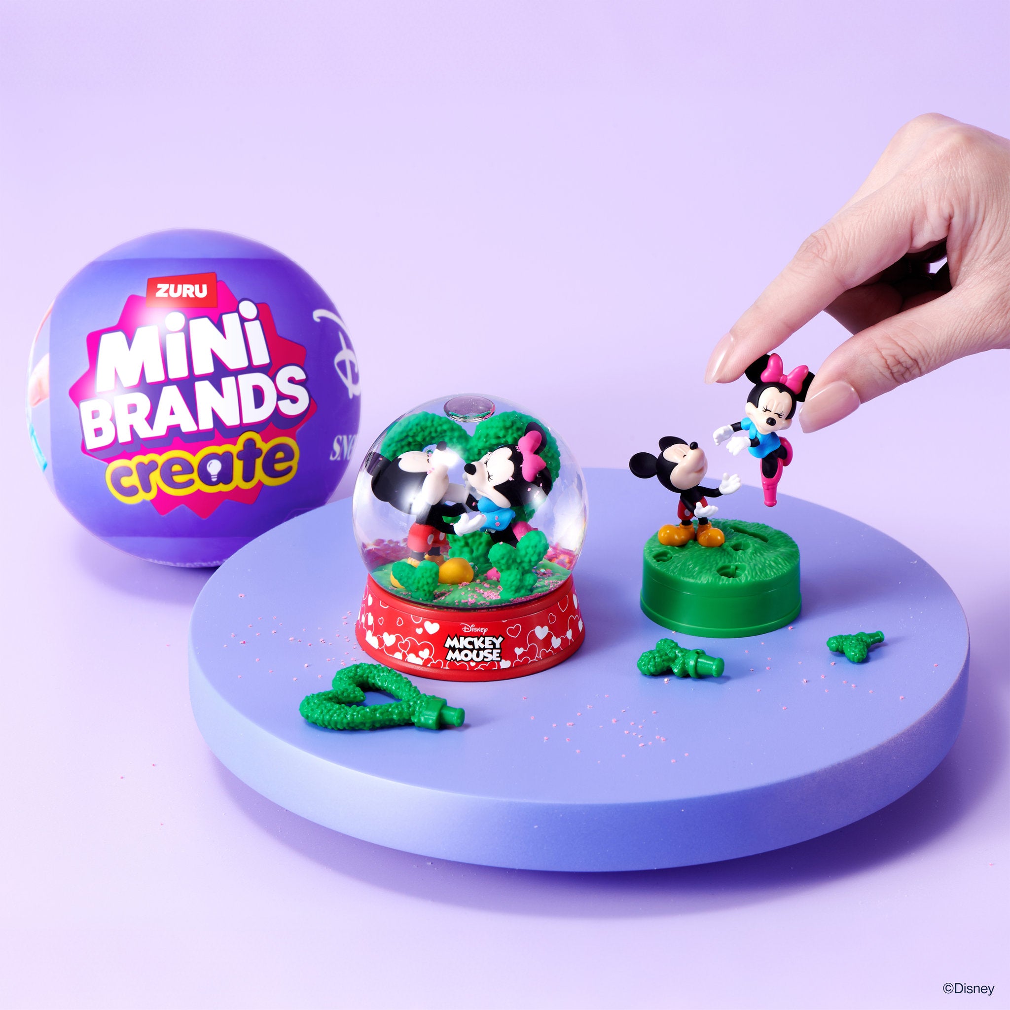 ZURU Mini Brands Create - Disney Snow Globes Series 1 Blind Capsule