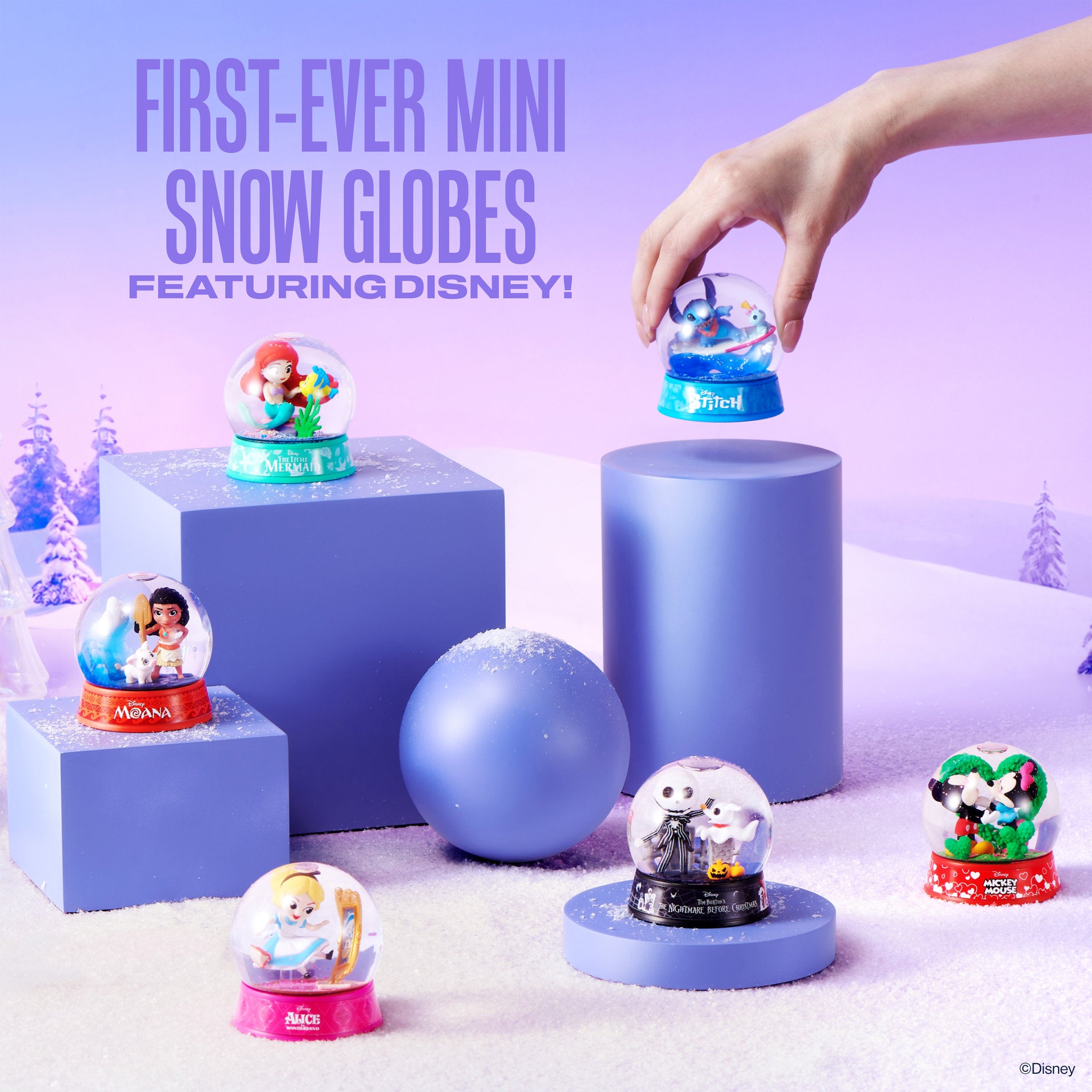 ZURU Mini Brands Create - Disney Snow Globes Series 1 Blind Capsule