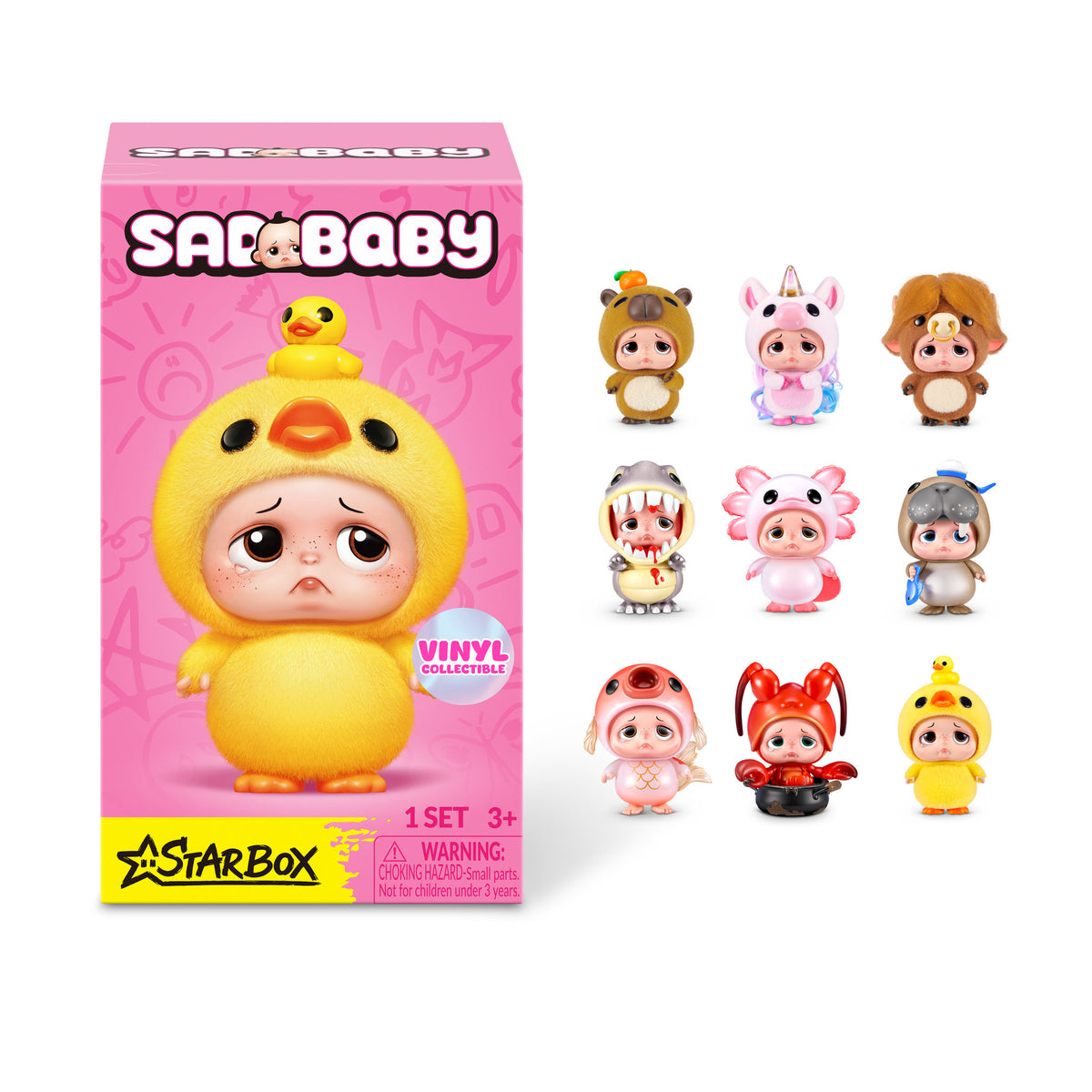 Starbox Sad Baby Animals Blind Box