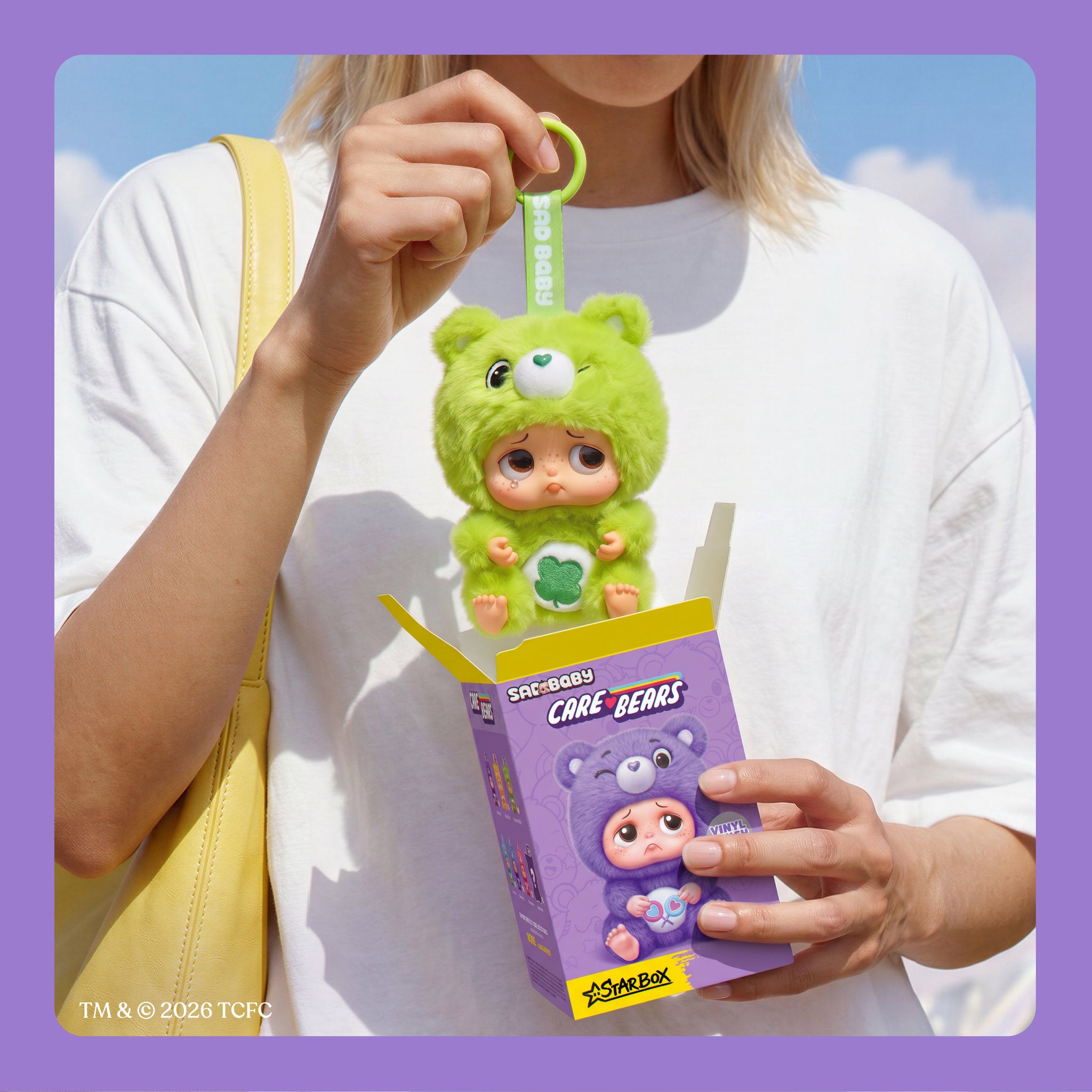 Starbox Sad Baby Series 1 Blind Box - Care Bears Keychains