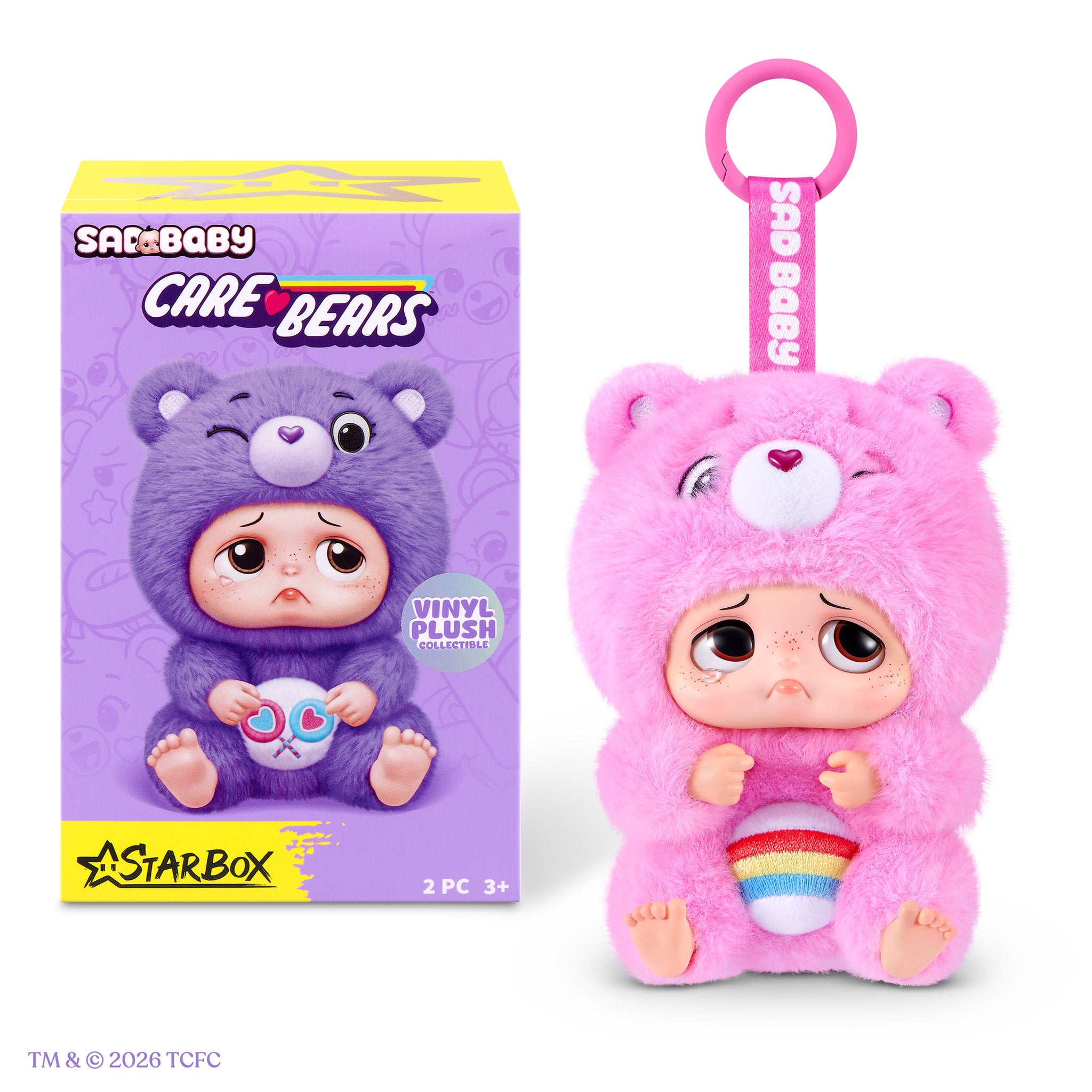 Starbox Sad Baby Series 1 Blind Box - Care Bears Keychains