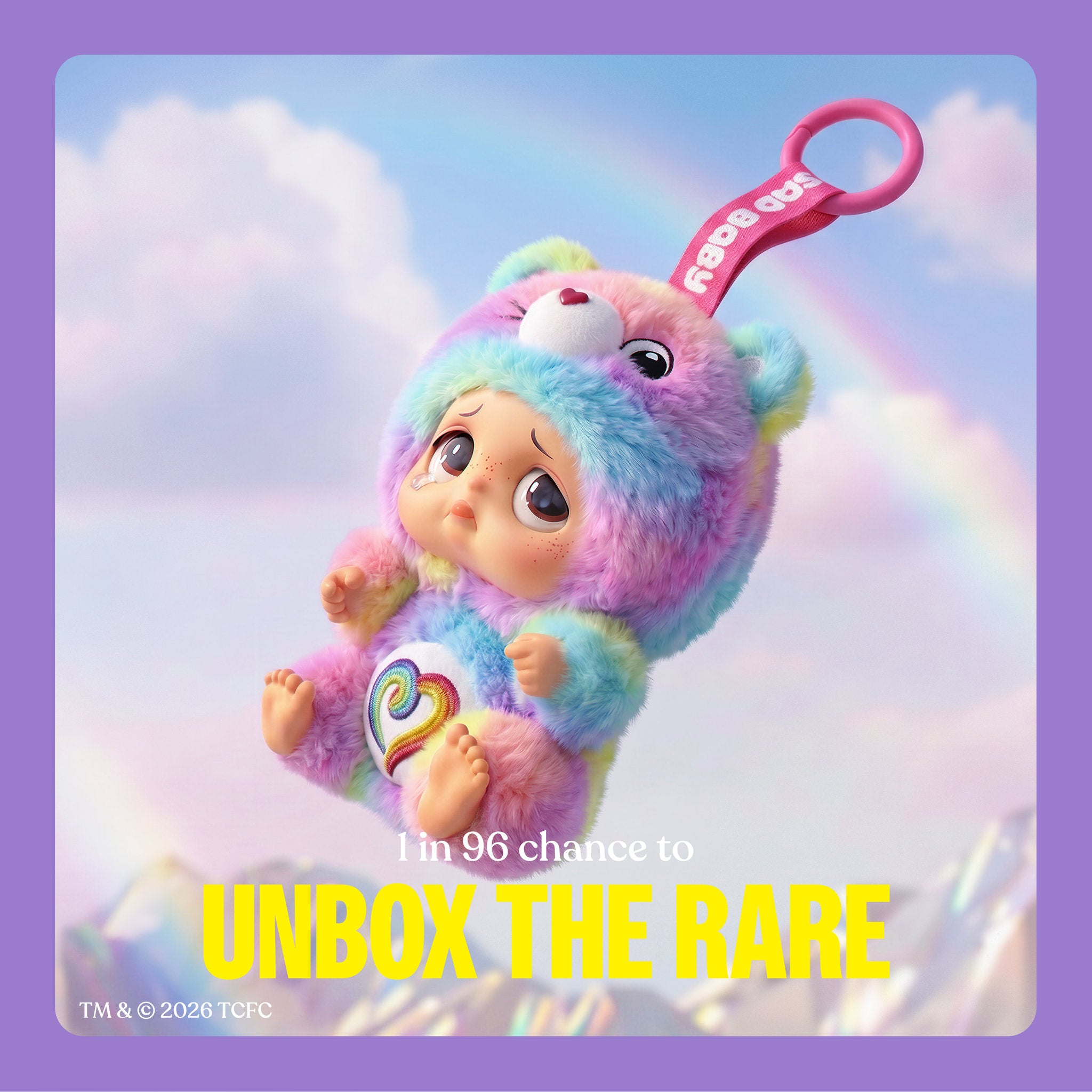 Starbox Sad Baby Series 1 Blind Box - Care Bears Keychains