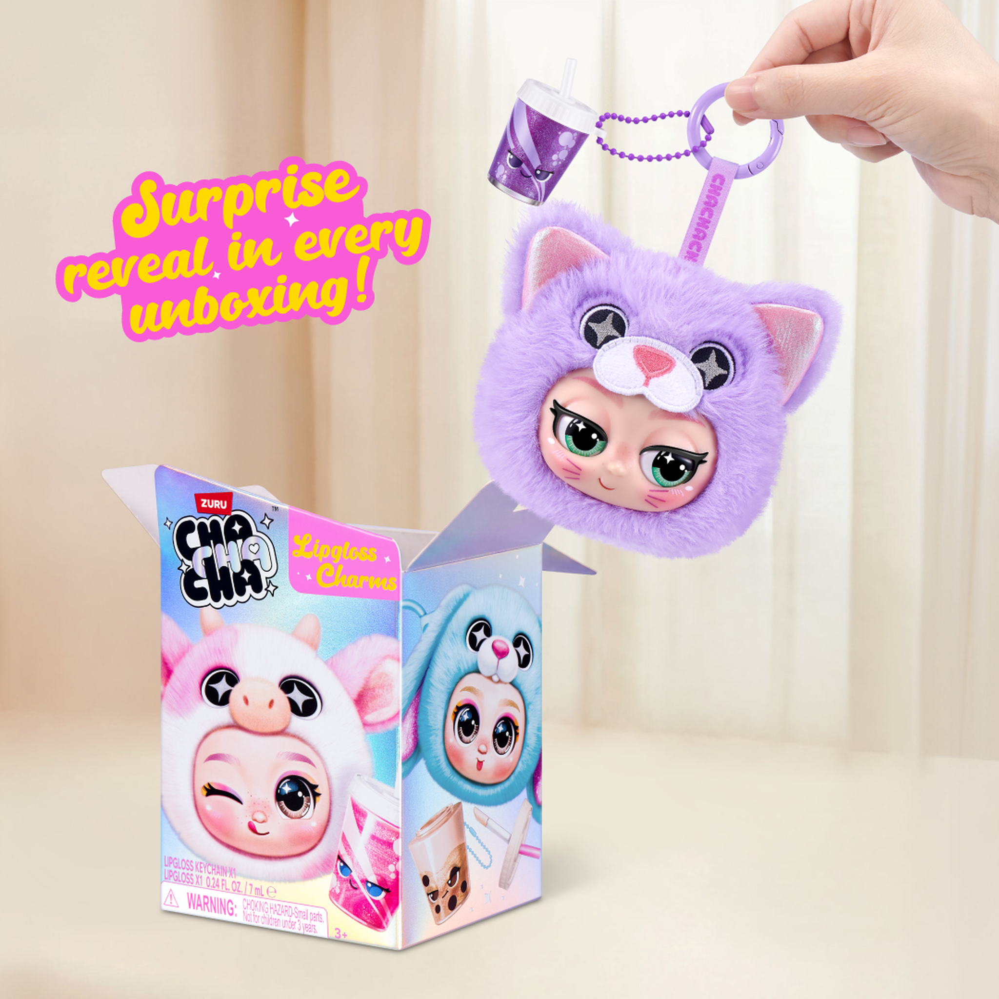 ZURU ChaChaCha Lip Gloss Charms Series 1 Blind Box
