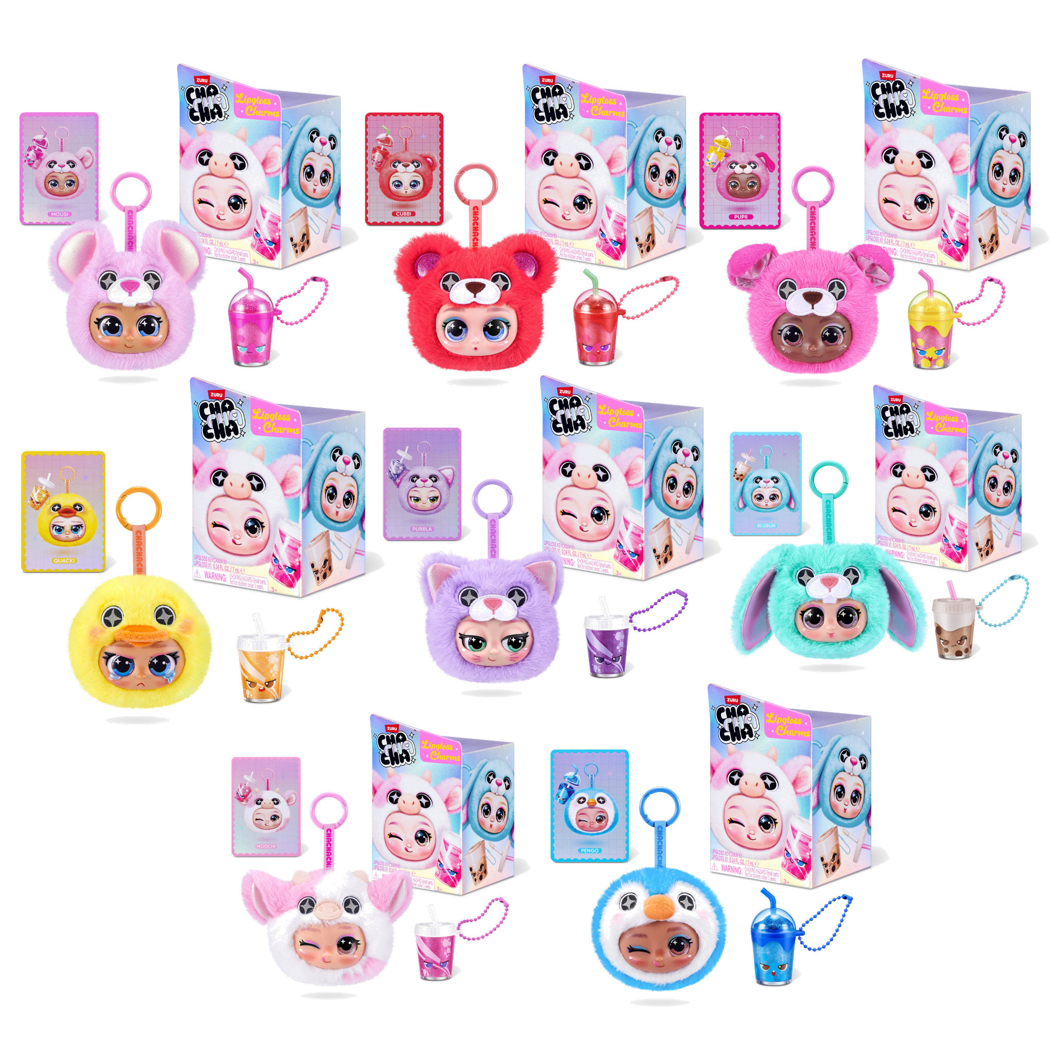 ZURU ChaChaCha Lip Gloss Charms Series 1 Blind Box