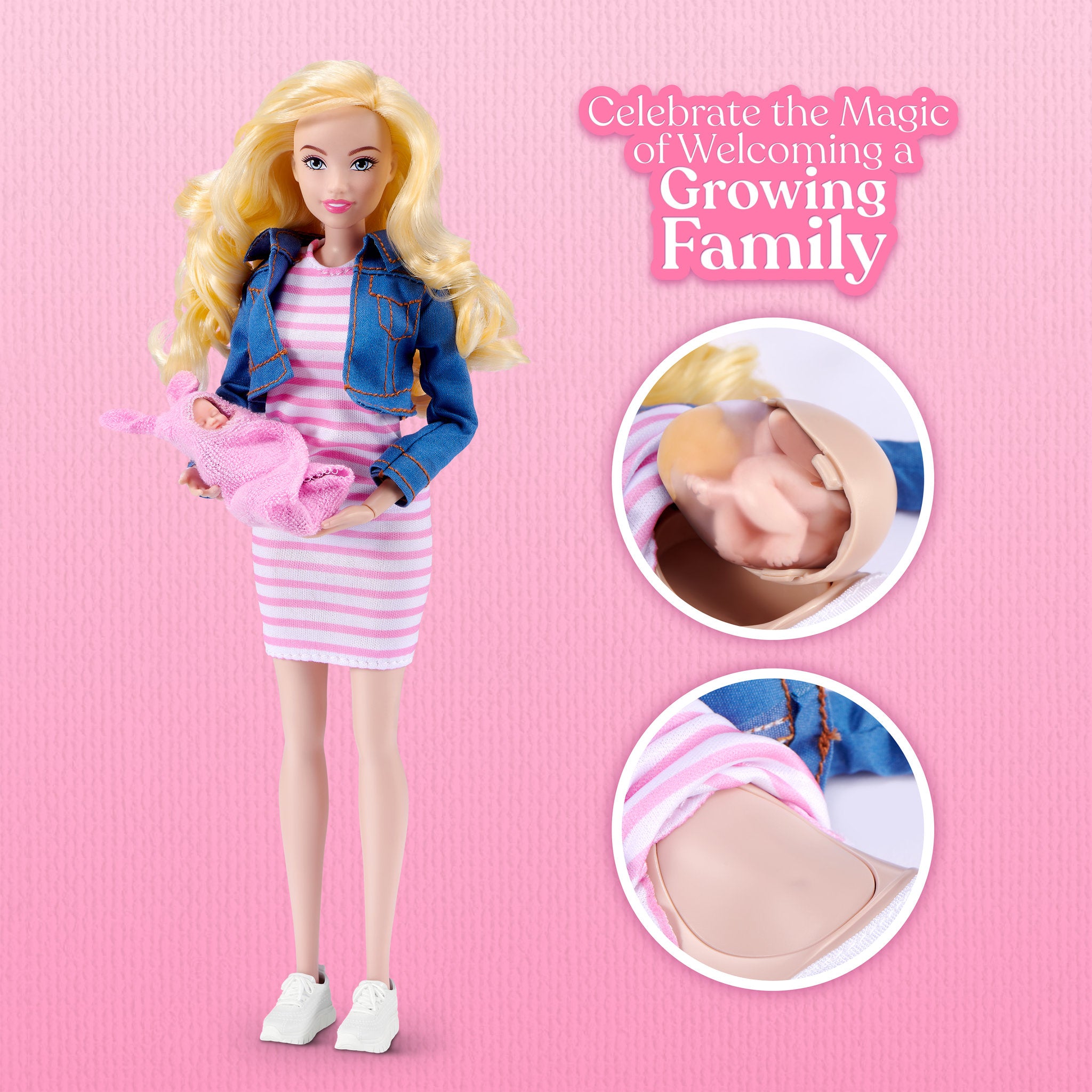ZURU My Mini - Baby Pregnant Mom & Baby Surprise Doll
