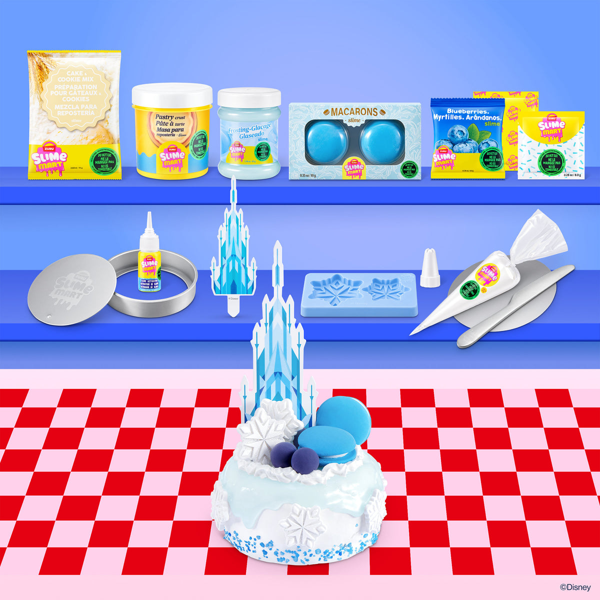 ZURU Slime Mart Shopping Basket Disney Series 1 - Dessert