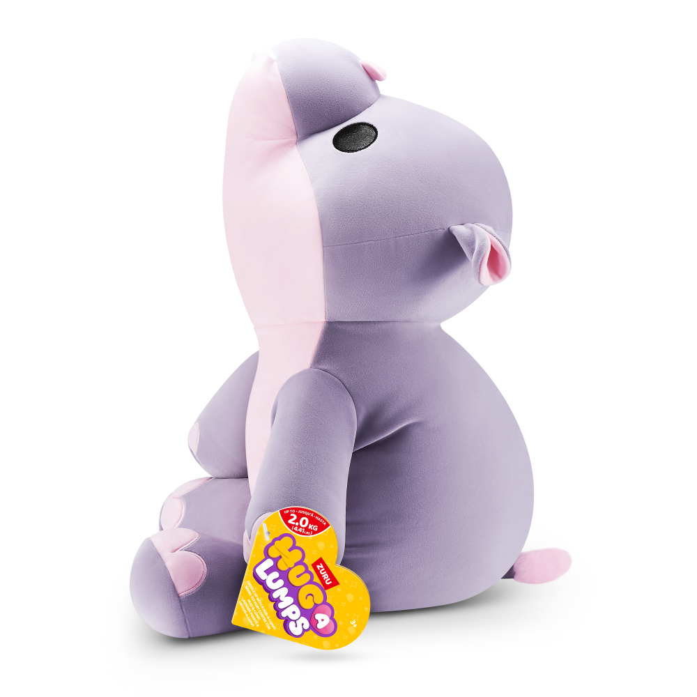 ZURU Hug A Lumps Large Weighted Plush S2 - Harley The Hippo