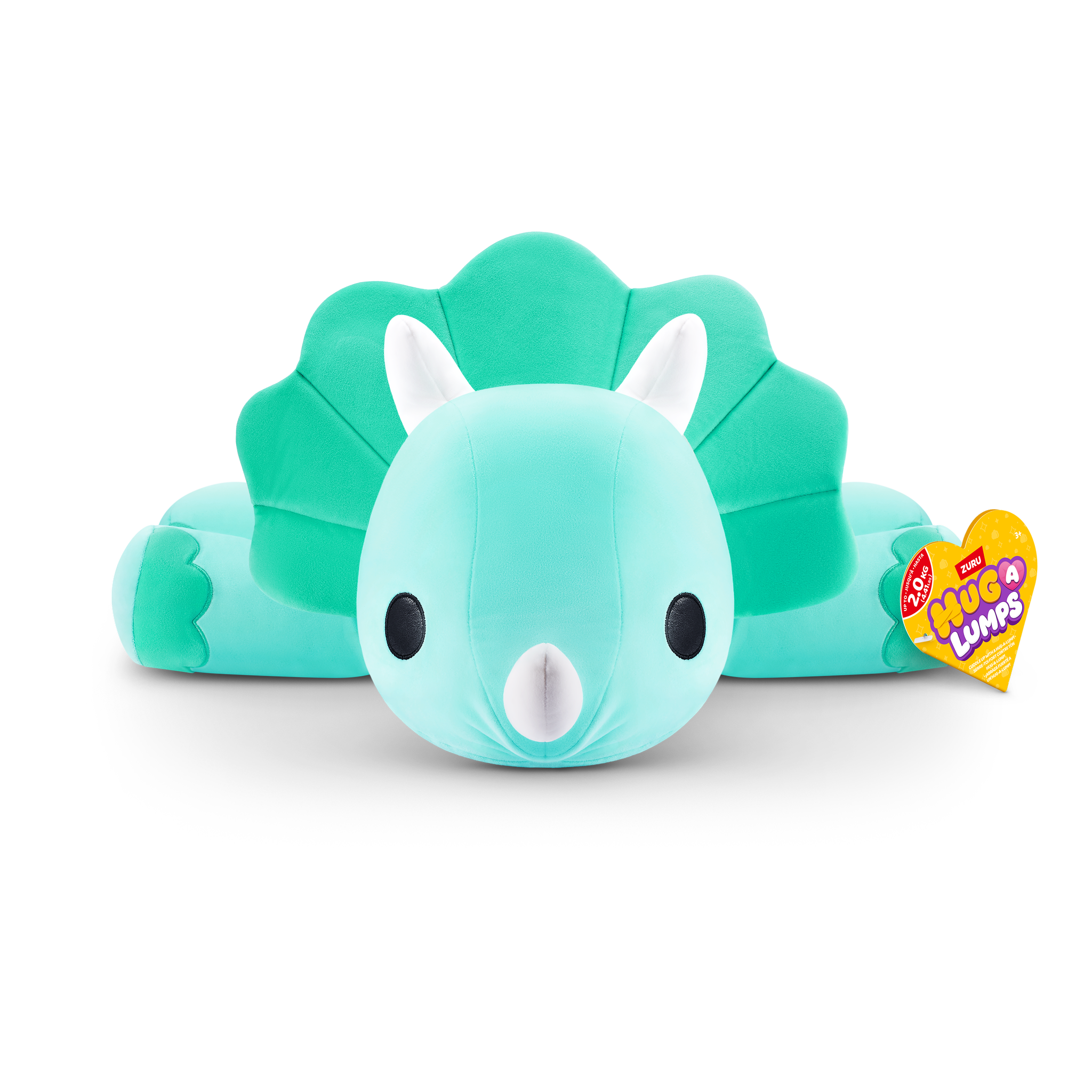 ZURU Hug A Lumps Large Weighted Plush S2 - Delilah The Dino