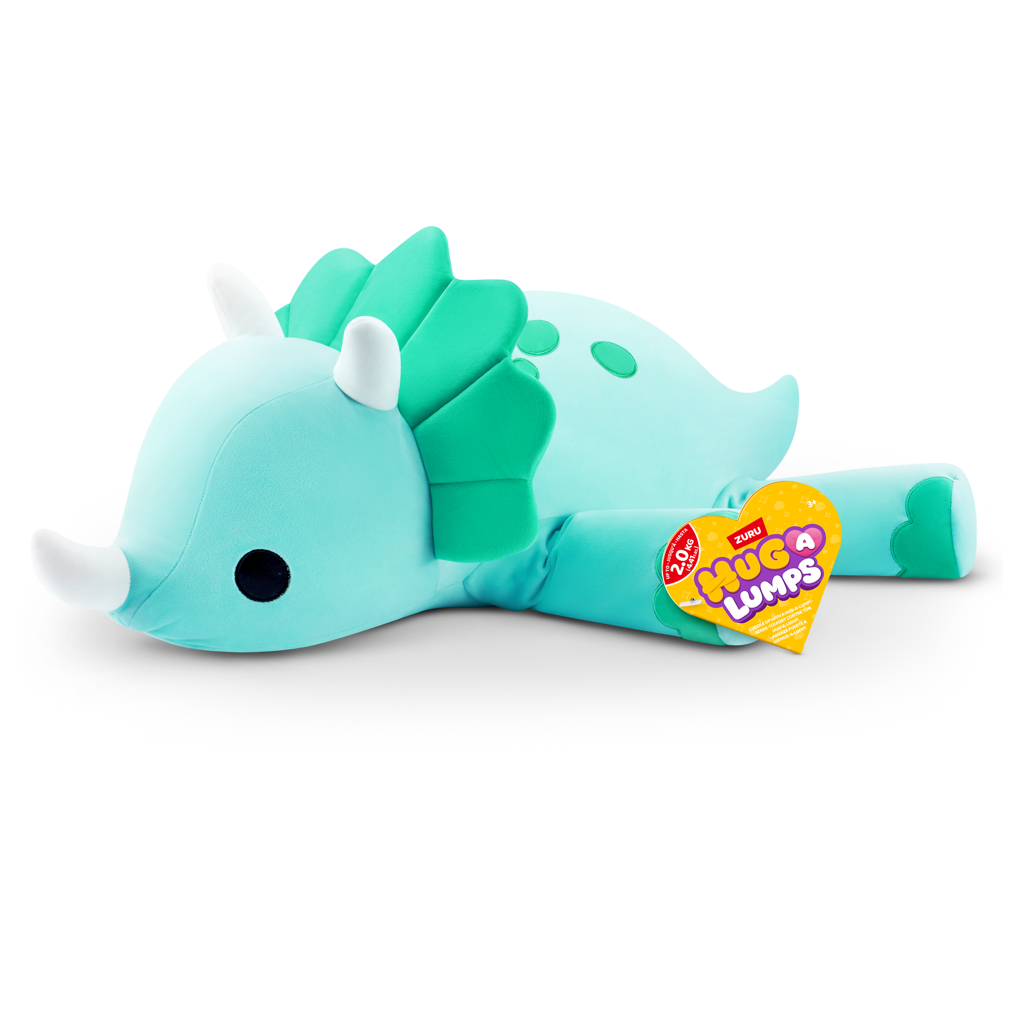 ZURU Hug A Lumps Large Weighted Plush S2 - Delilah The Dino