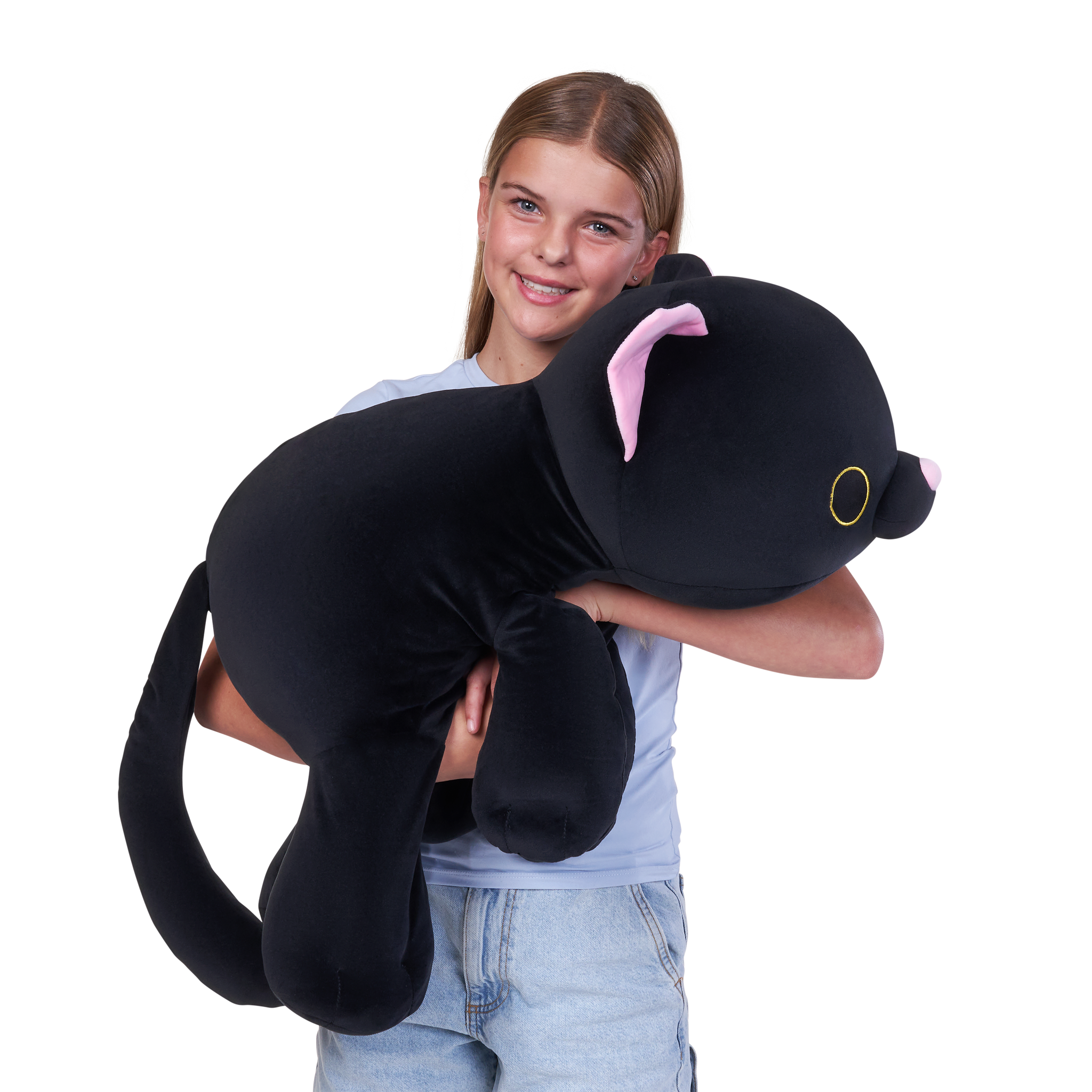 ZURU Hug A Lumps Large Weighted Plush S2 - Luna The Kitty