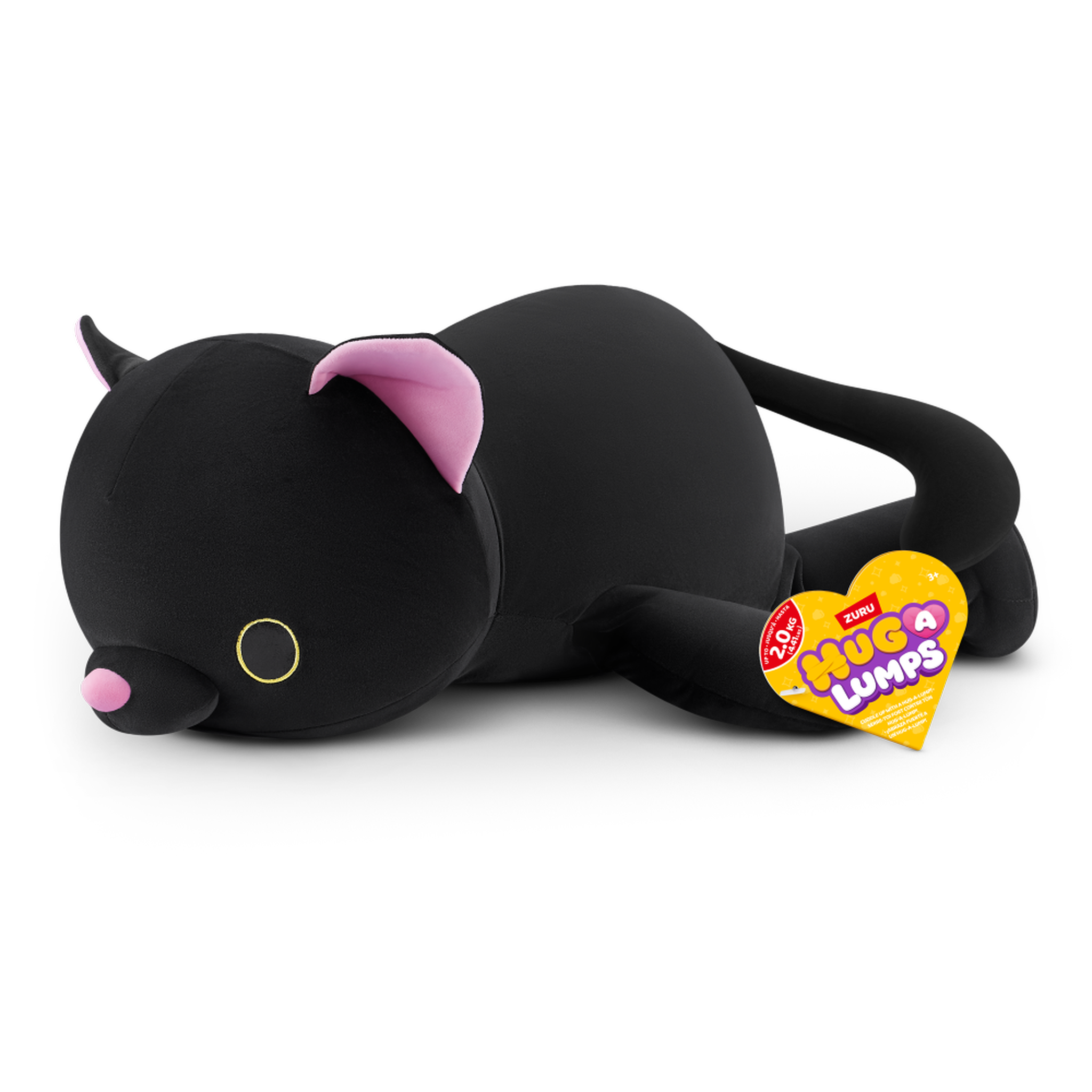 ZURU Hug A Lumps Large Weighted Plush S2 - Luna The Kitty