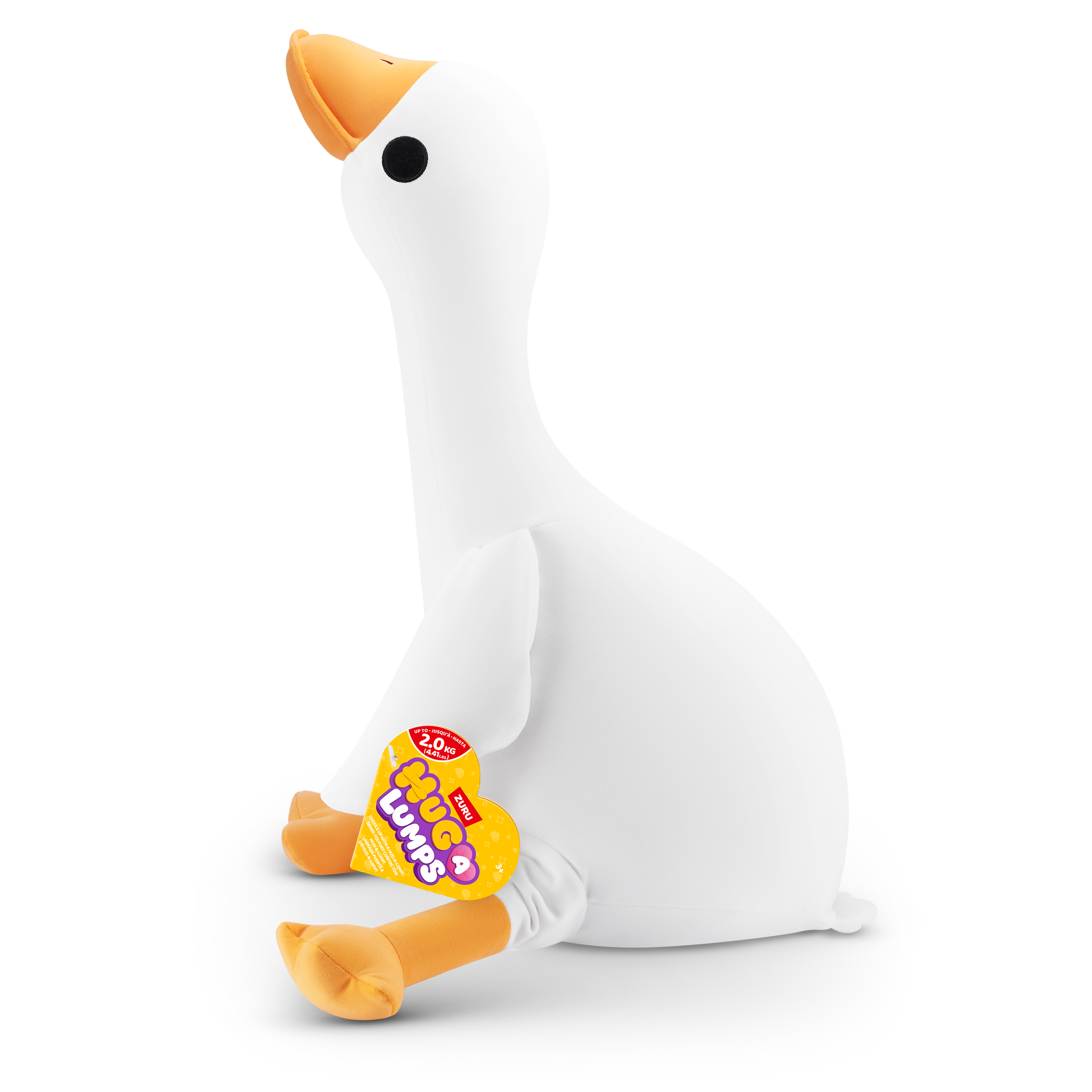 ZURU Hug A Lumps Large Weighted Plush S2 - Mav The Goose