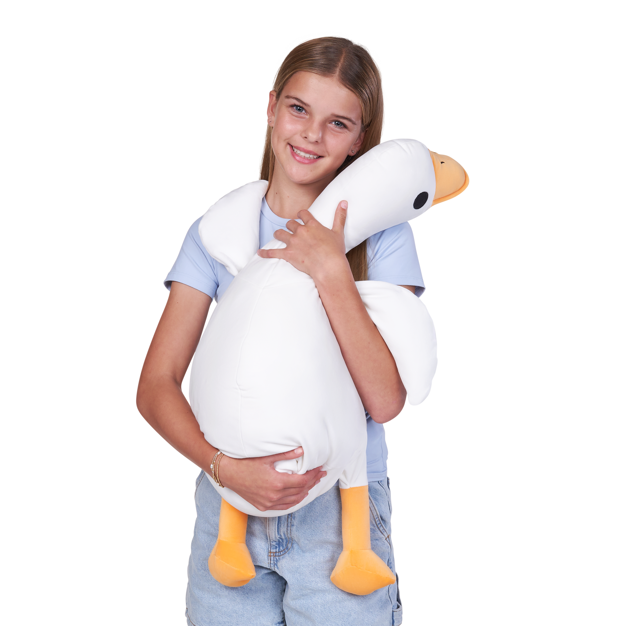 ZURU Hug A Lumps Large Weighted Plush S2 - Mav The Goose