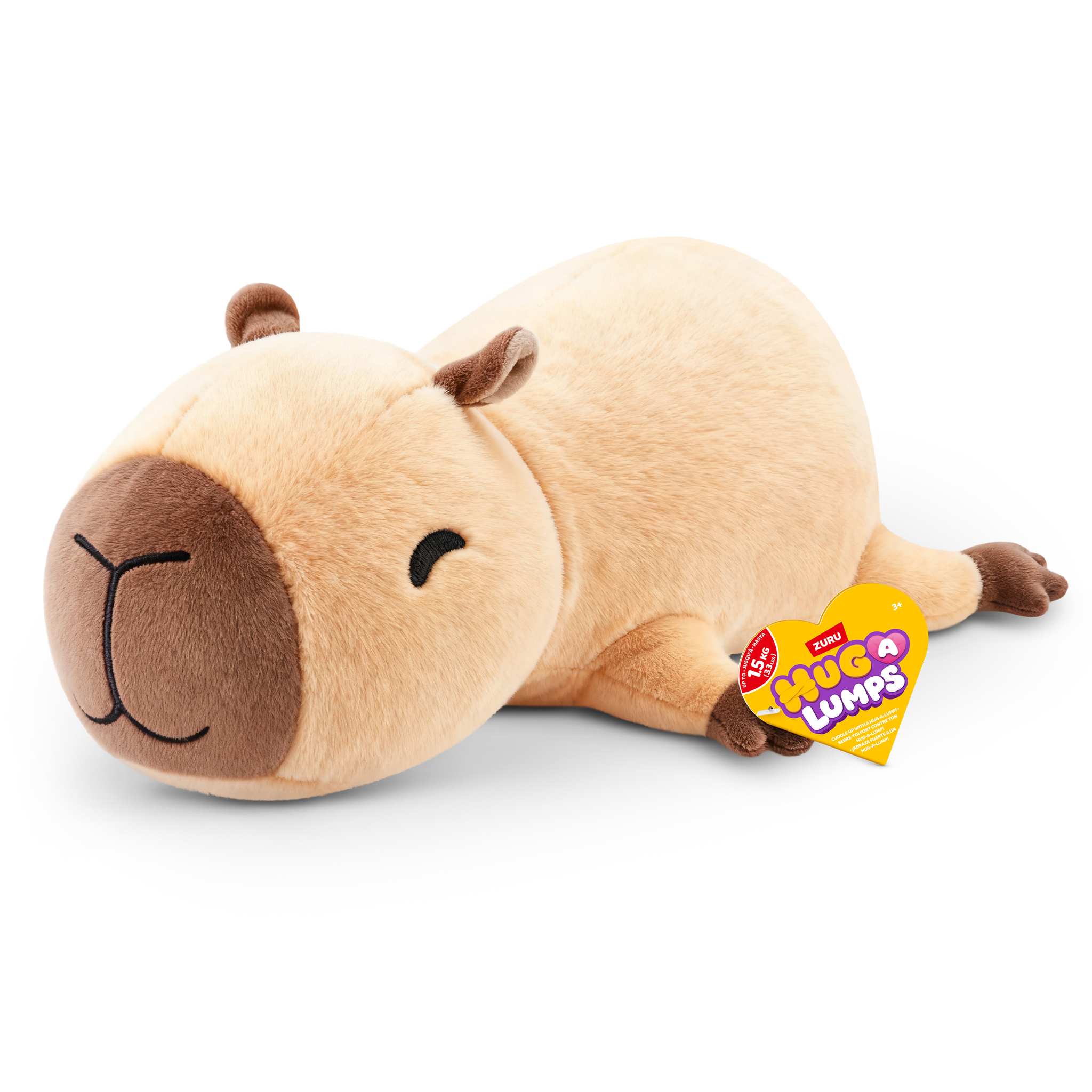 ZURU Hug A Lumps Medium Weighted Plush S2 - Connie The Capybara