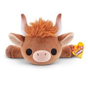 ZURU Hug A Lumps Medium Weighted Plush S2 - Holly The Highland Cow