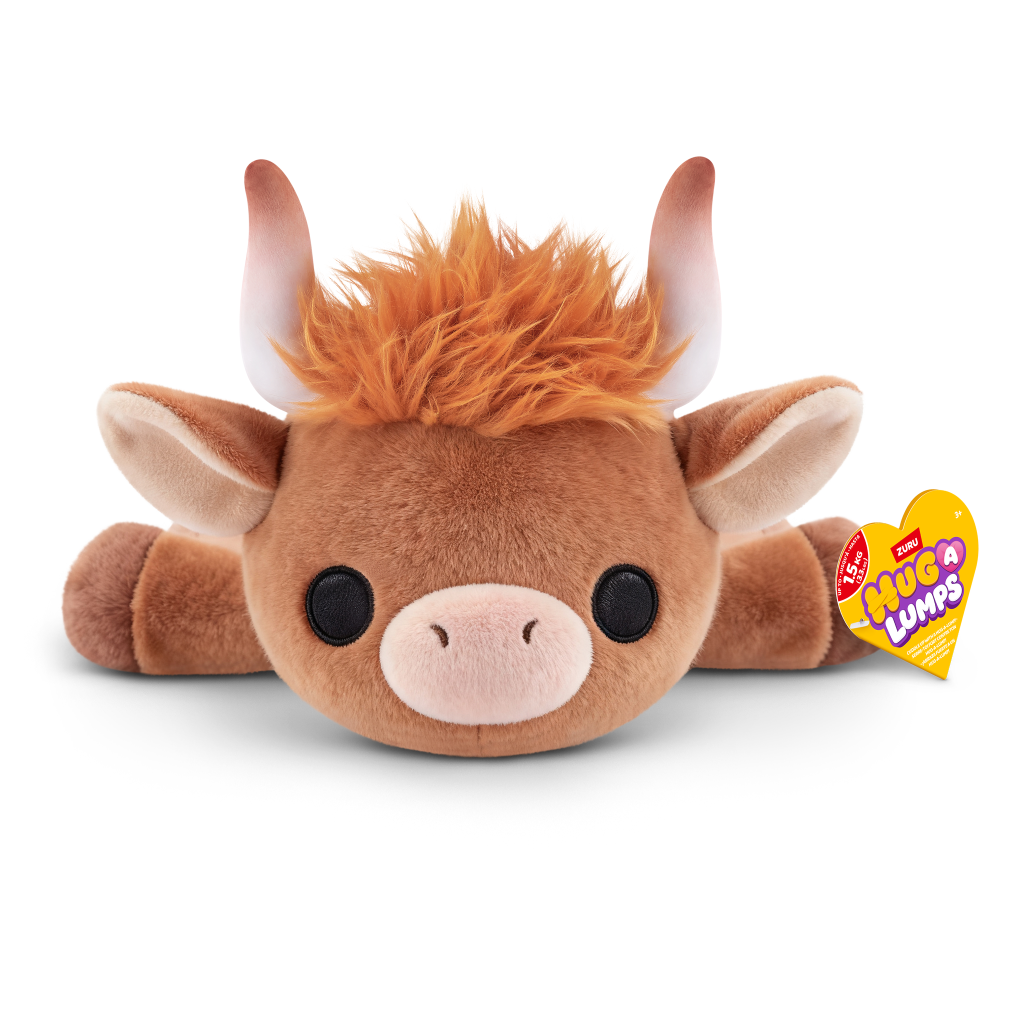 ZURU Hug A Lumps Medium Weighted Plush S2 - Holly The Highland Cow