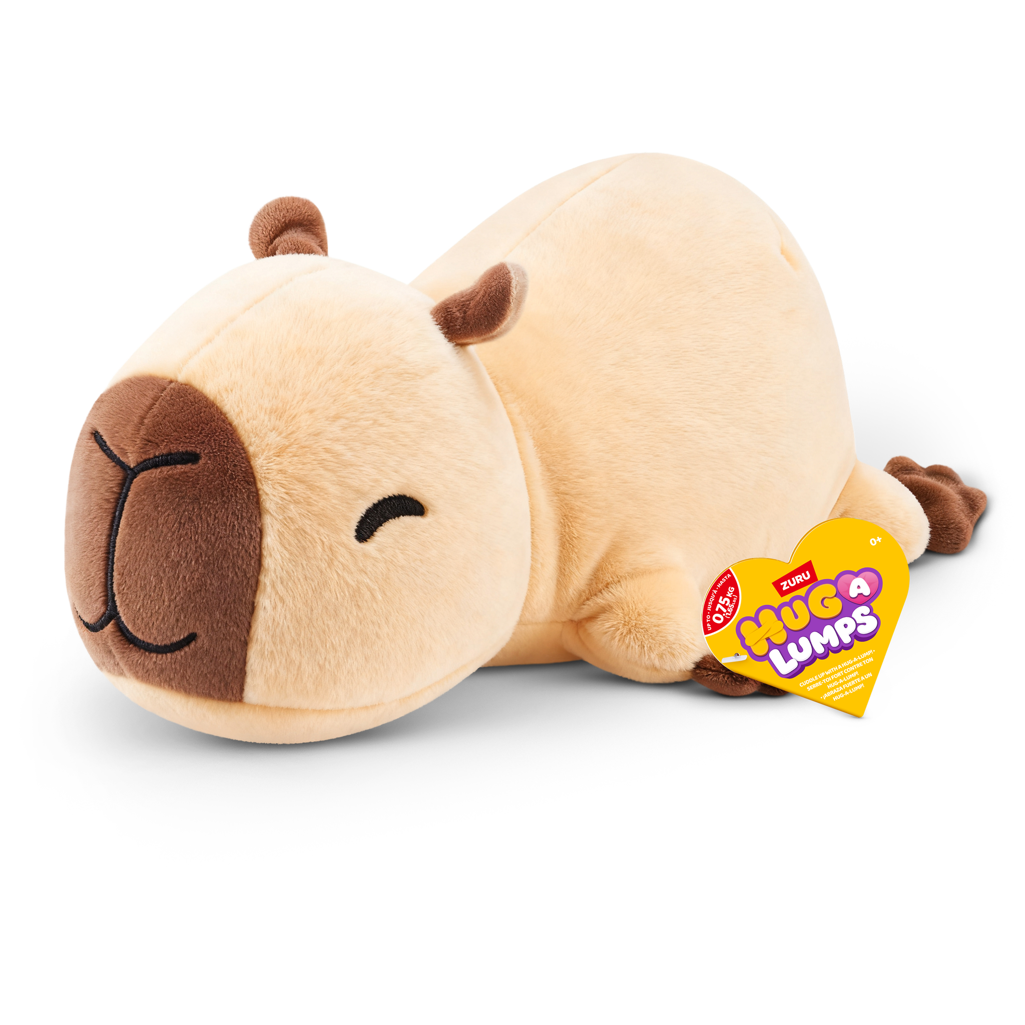 ZURU Hug A Lumps Small Weighted Plush S2 - Connie The Capybara