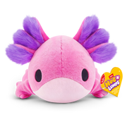 ZURU Hug A Lumps Small Weighted Plush S2 - Ally The Axolotl