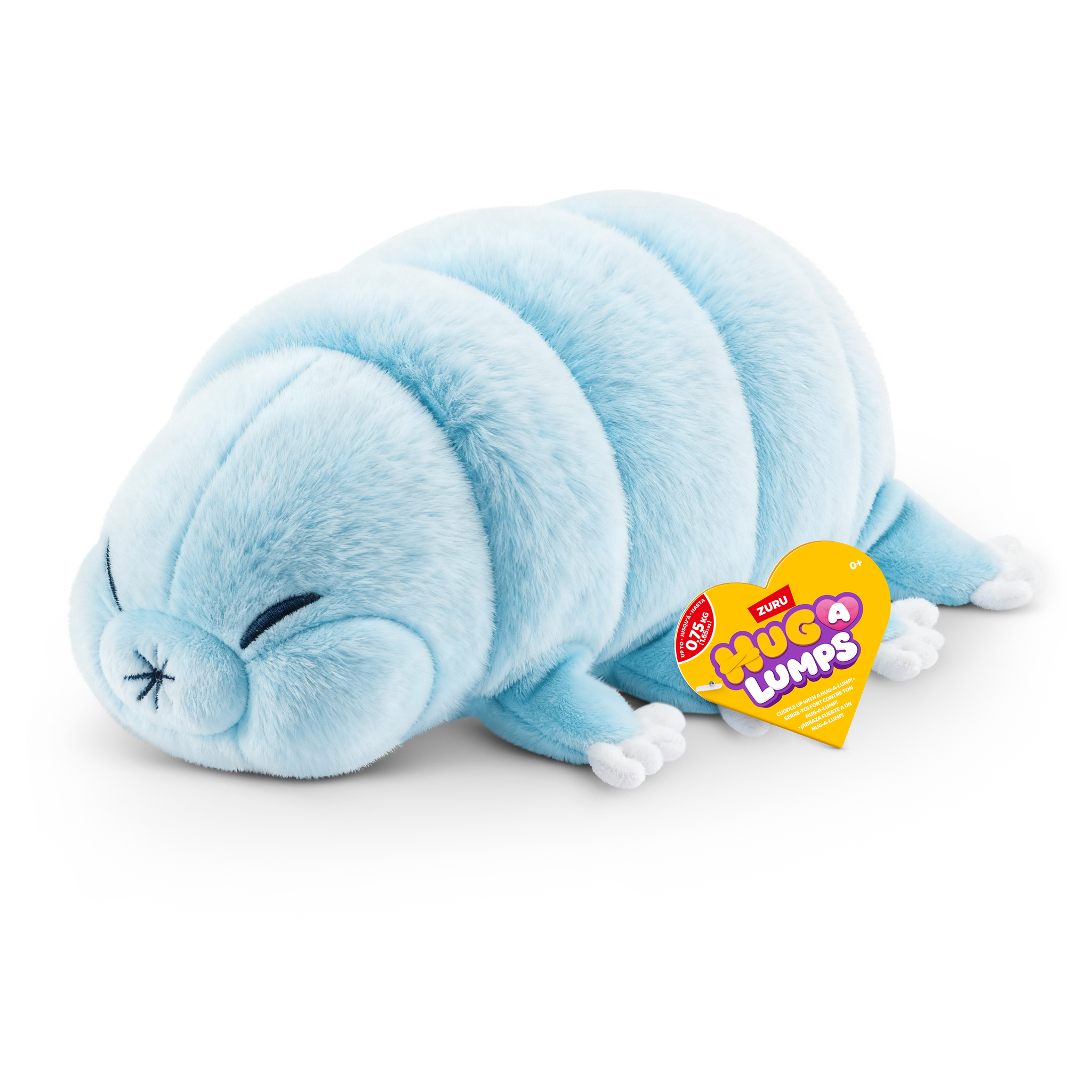 ZURU Hug A Lumps Small Weighted Plush S2 - Sage The Sea Bear