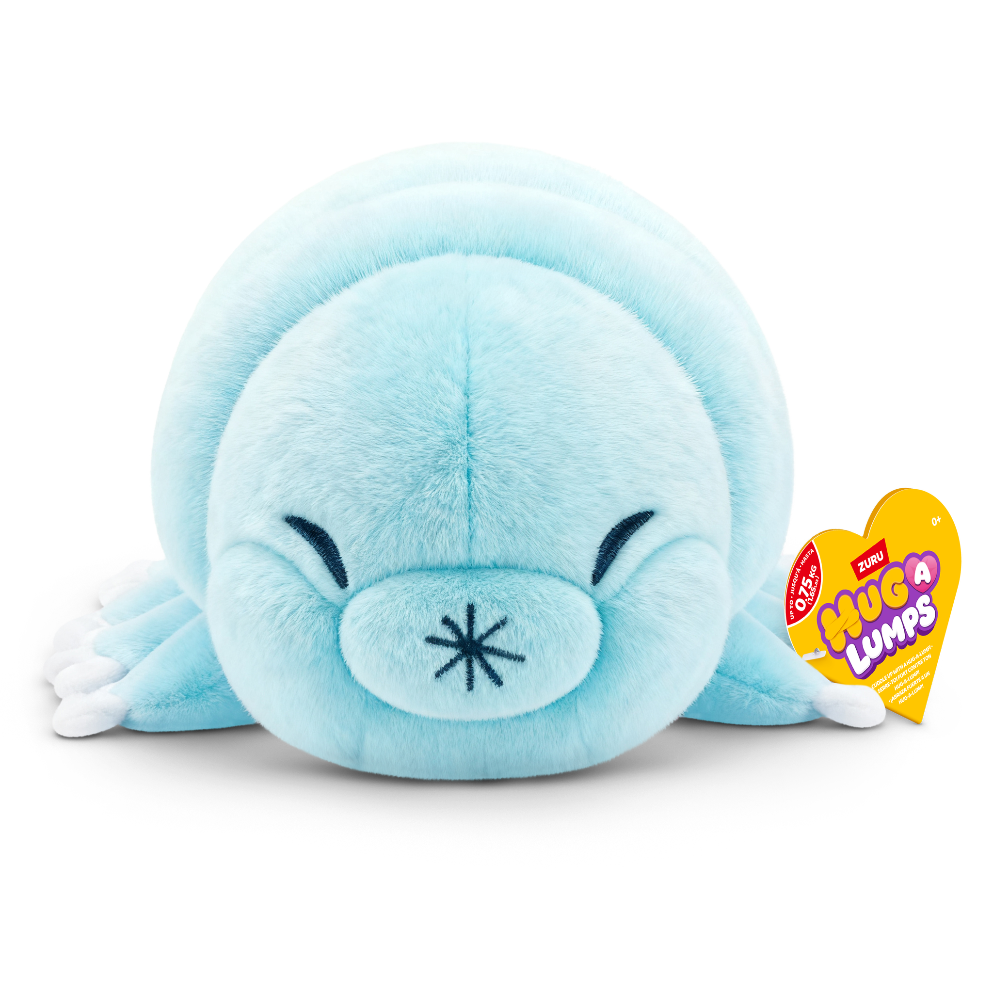 ZURU Hug A Lumps Small Weighted Plush S2 - Sage The Sea Bear