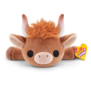 ZURU Hug A Lumps Small Weighted Plush S2 - Holly The Highland Cow