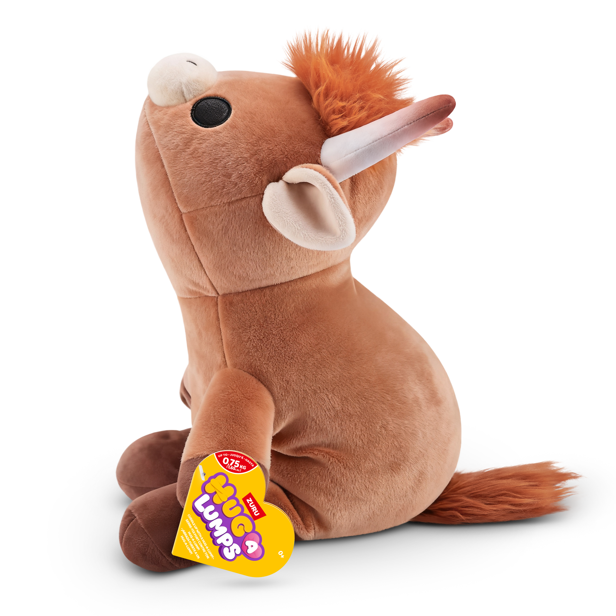 ZURU Hug A Lumps Small Weighted Plush S2 - Holly The Highland Cow