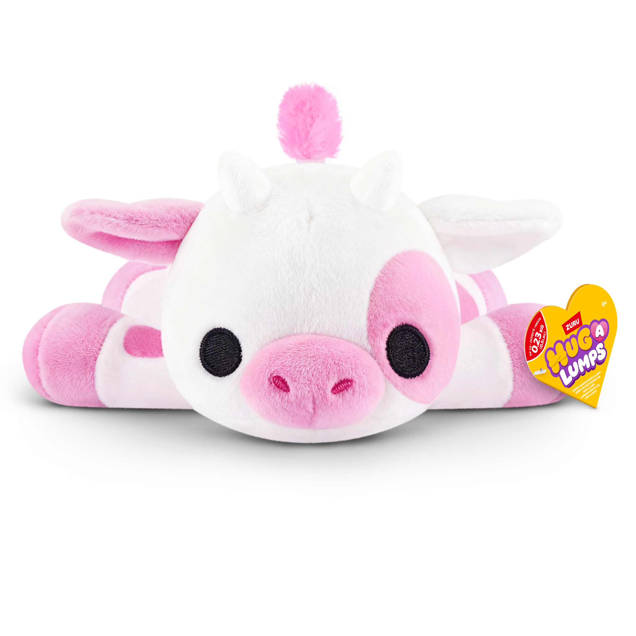 ZURU Hug A Lumps Baby Weighted Plush S2 - Clover The Cow