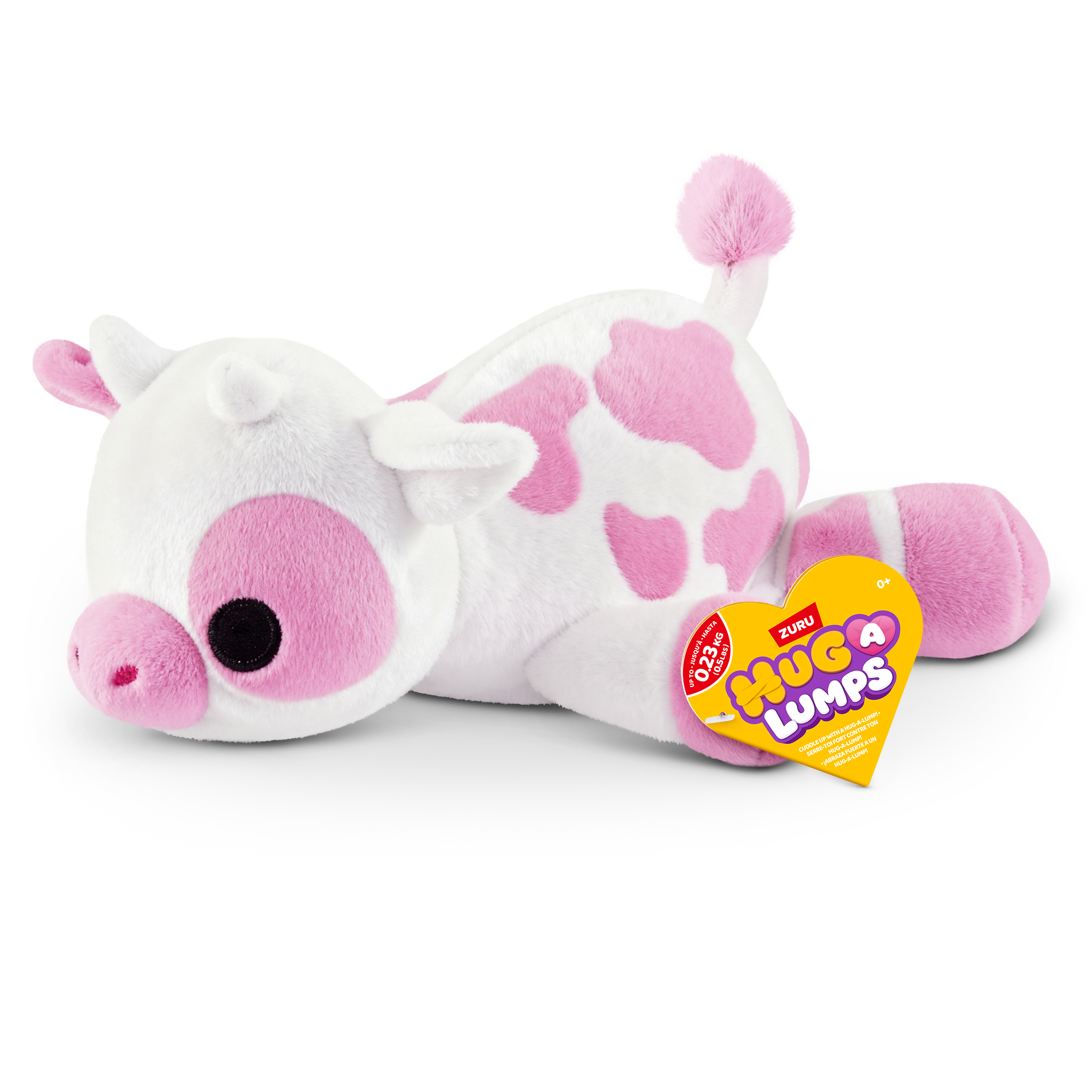 ZURU Hug A Lumps Baby Weighted Plush S2 - Clover The Cow