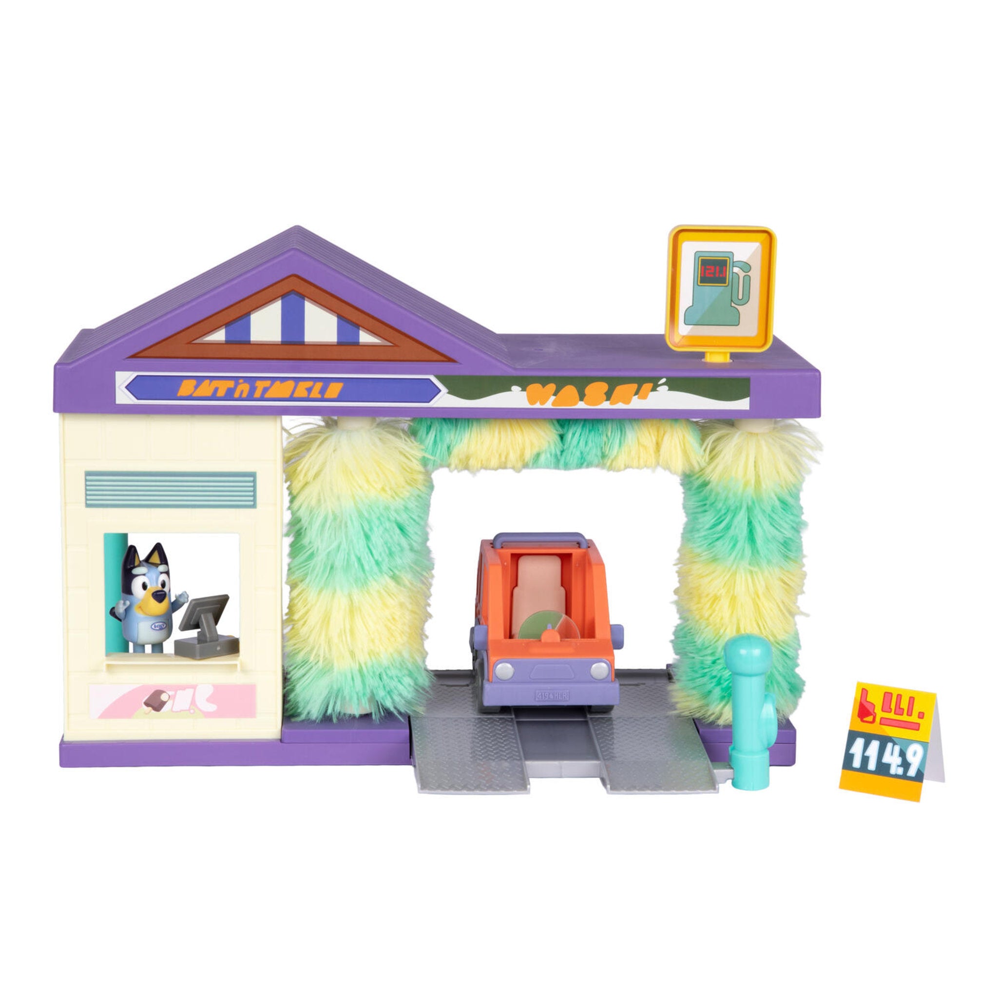 Bluey Car Wash Playset