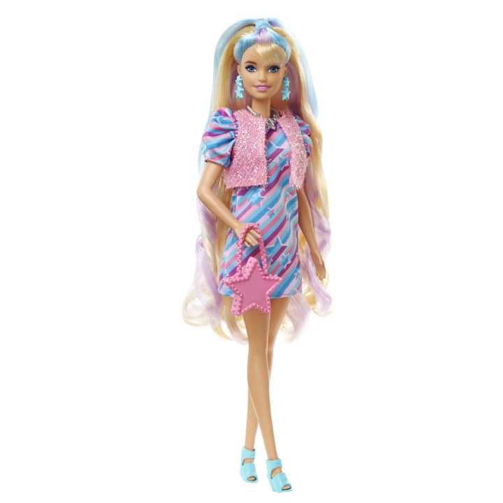 Barbie Totally Hair Doll Star Themed