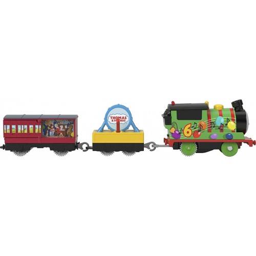 Fisher-Price Thomas & Friends Motorized Greatest Moments Engine Party Train Percy