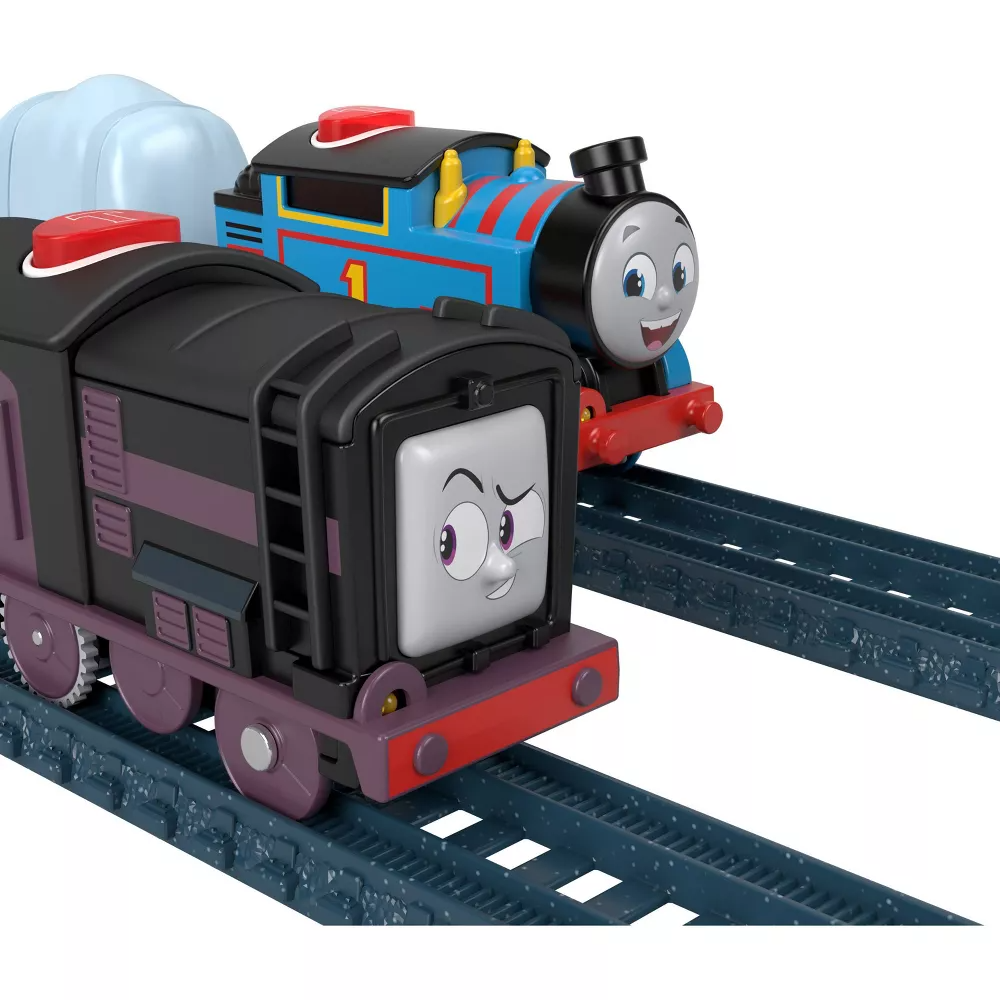Fisher-Price Thomas & Friends Talking Motorized Train Engine with Phrases & Sounds Diesel