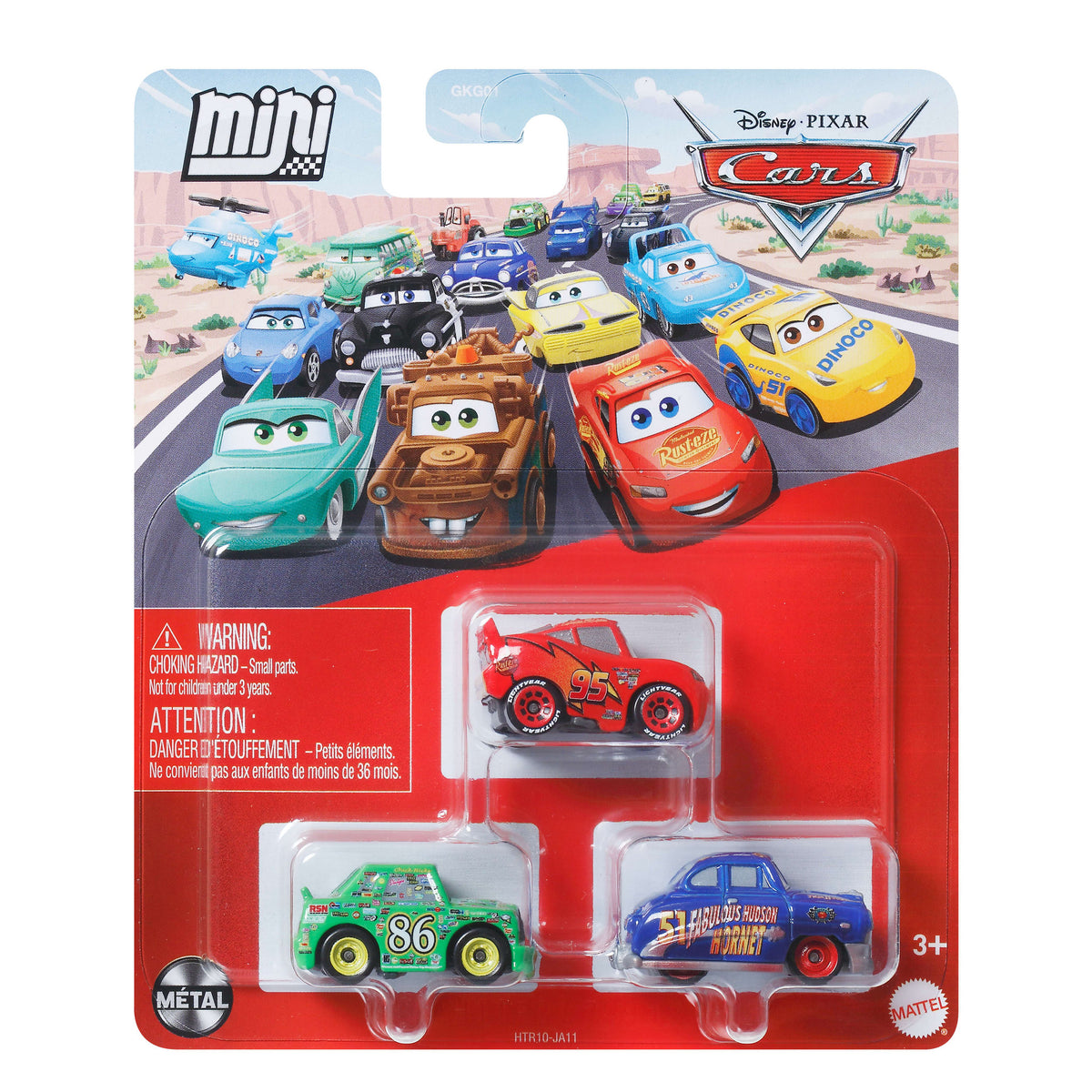 Disney Pixar Cars Mini 3 Pack - Mini Piston Cup