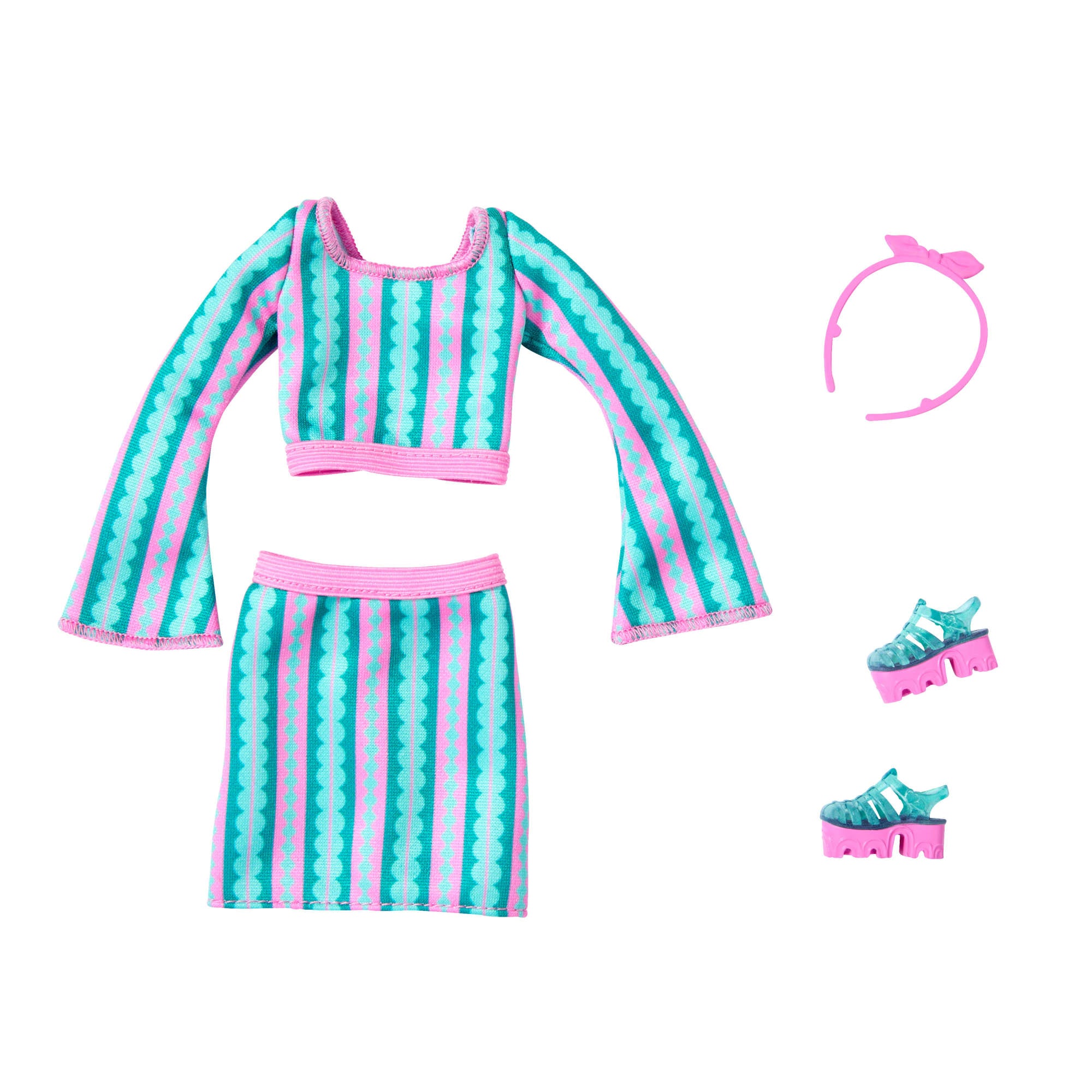 Barbie Complete Looks - Striped Set