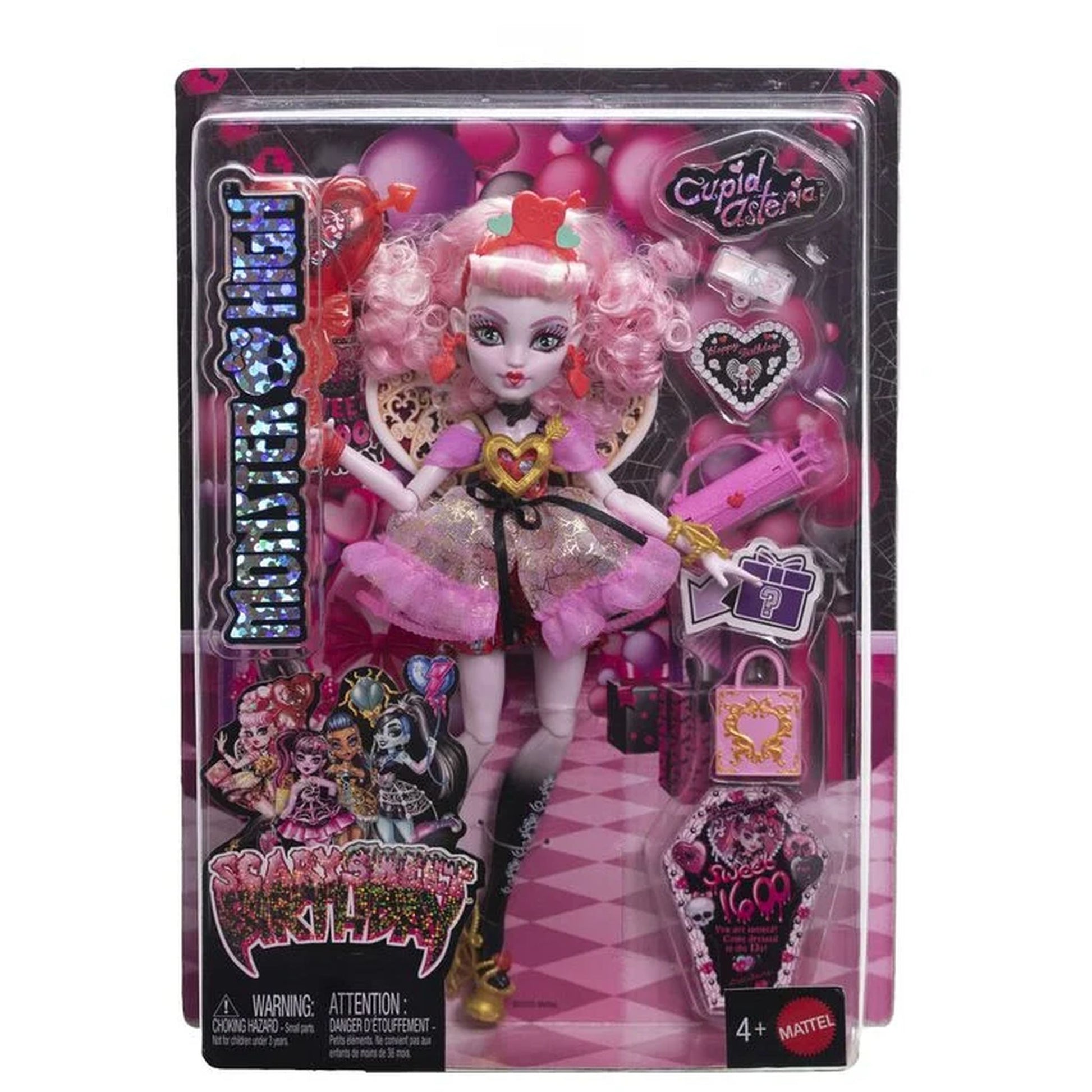 Monster High Scary Sweet Birthday 1600 Cupid Asteria Doll - Toyworld Australia