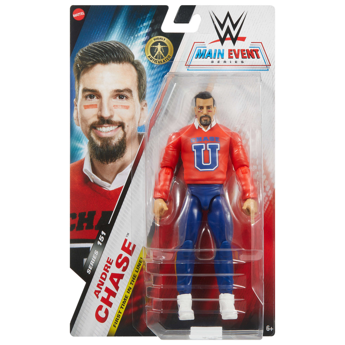 WWE Main Events Series 151 Andre Chase Action Figure