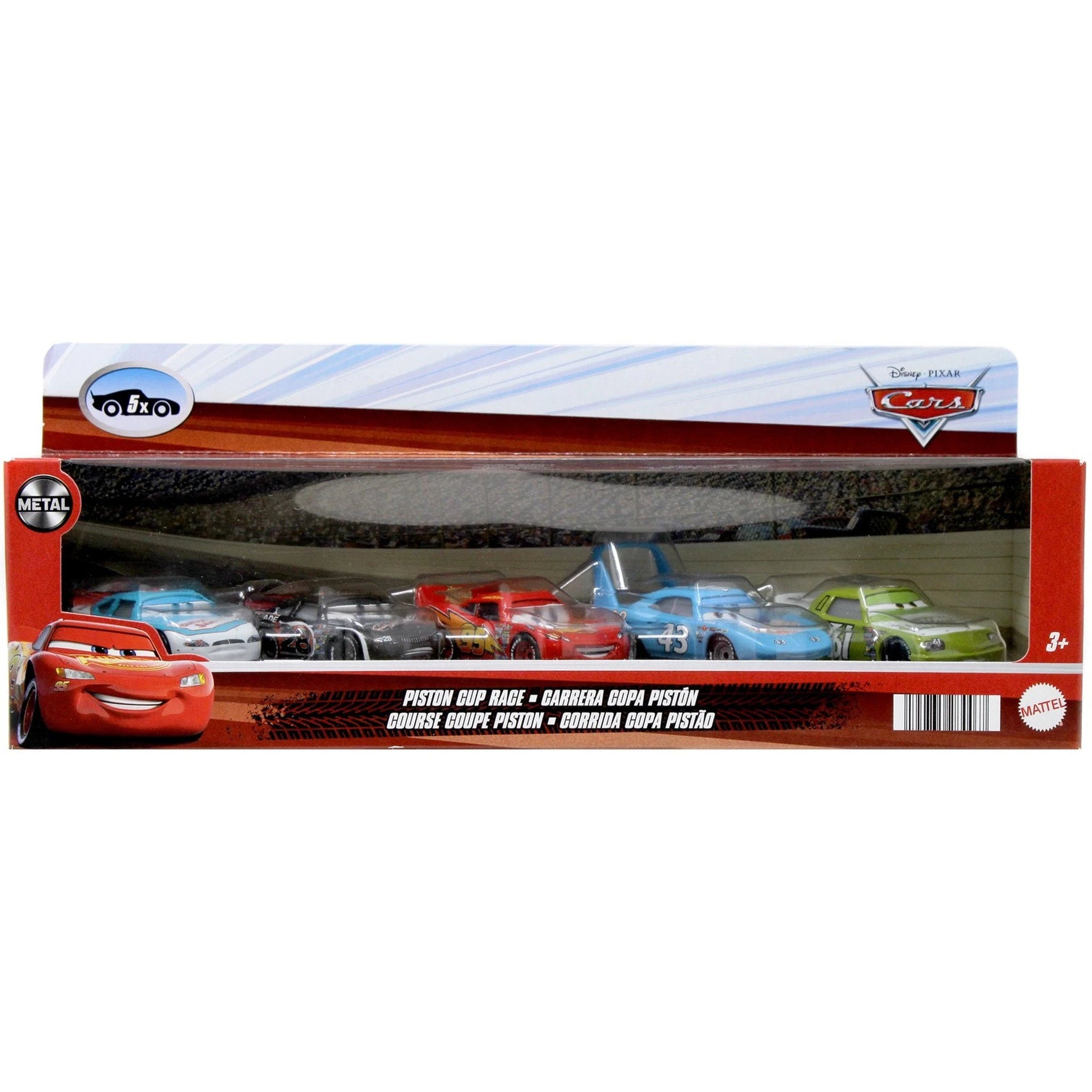 Disney Pixar Cars Piston Cup Race Die-Cast Vehicle 5-Pack