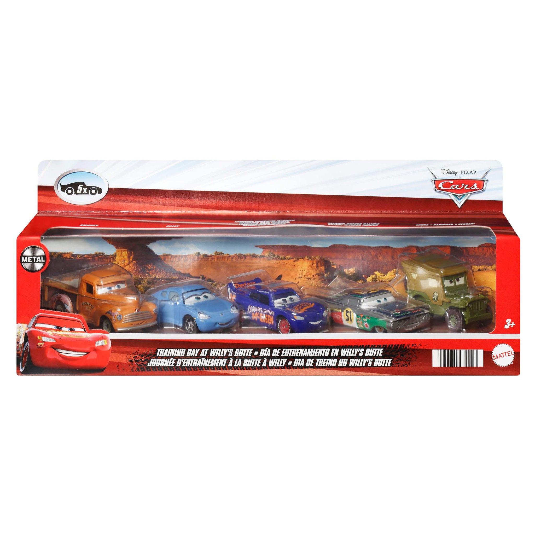 Disney Pixar Cars Training Day at Willy's Butte Die-Cast Vehicle 5-Pack