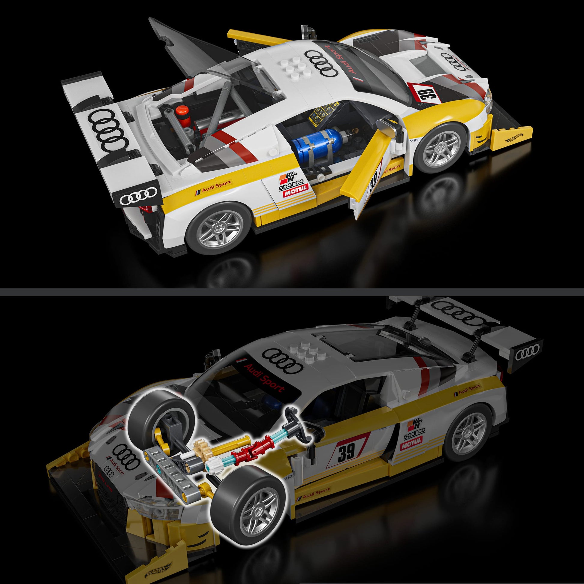 Brick Shop Hot Wheels Elite Series Audi R8 LMS - Toyworld Australia