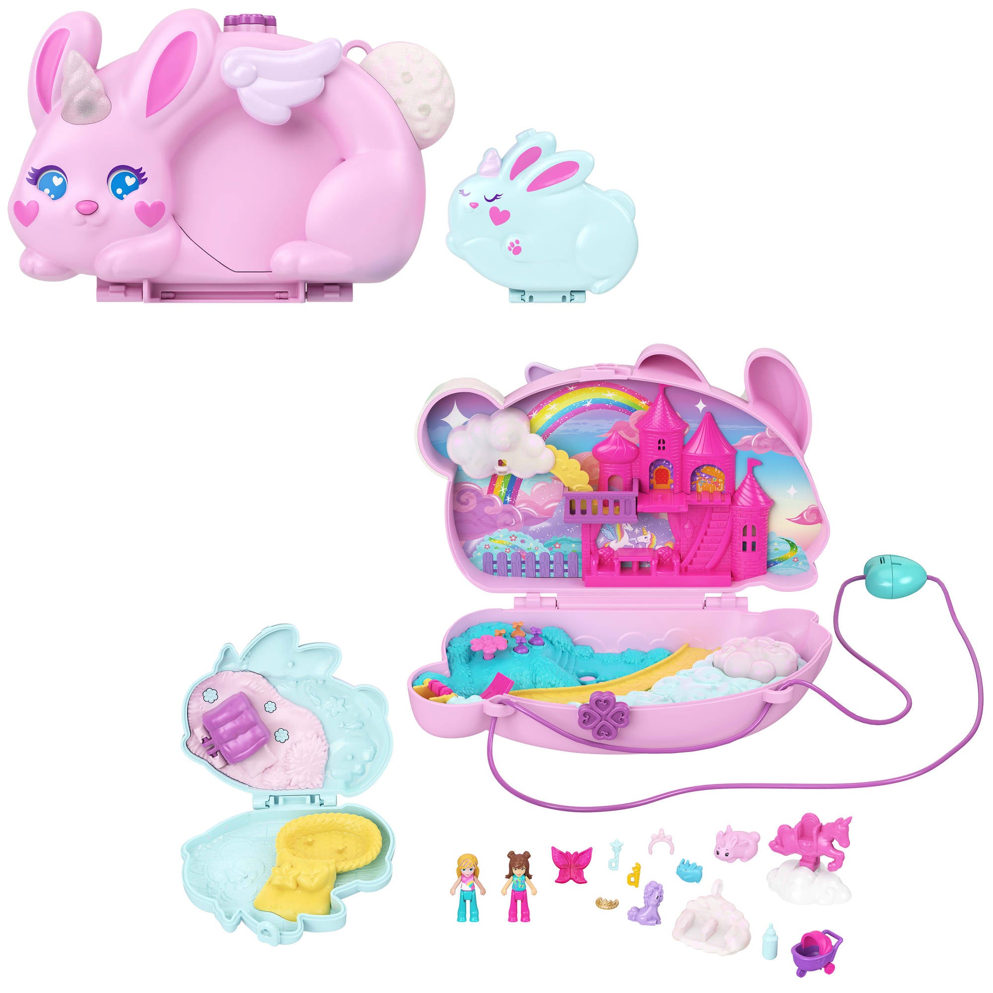Polly Pocket 2-in-1 Bunny Fun Compact