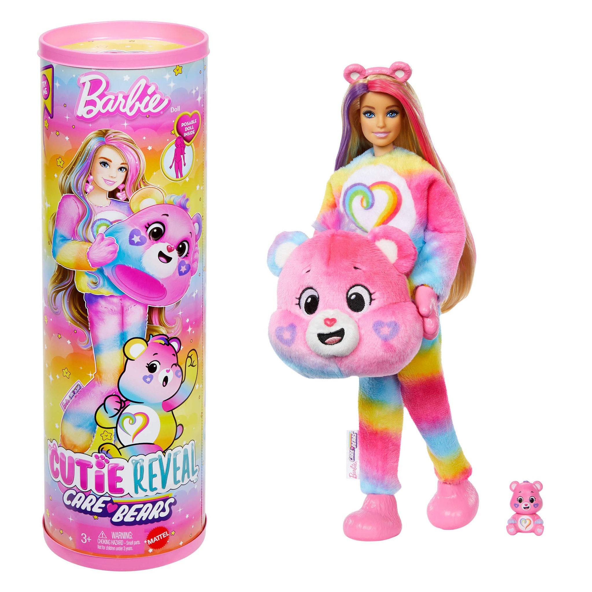 Barbie Cutie Reveal Care Bears - Togetherness Bear
