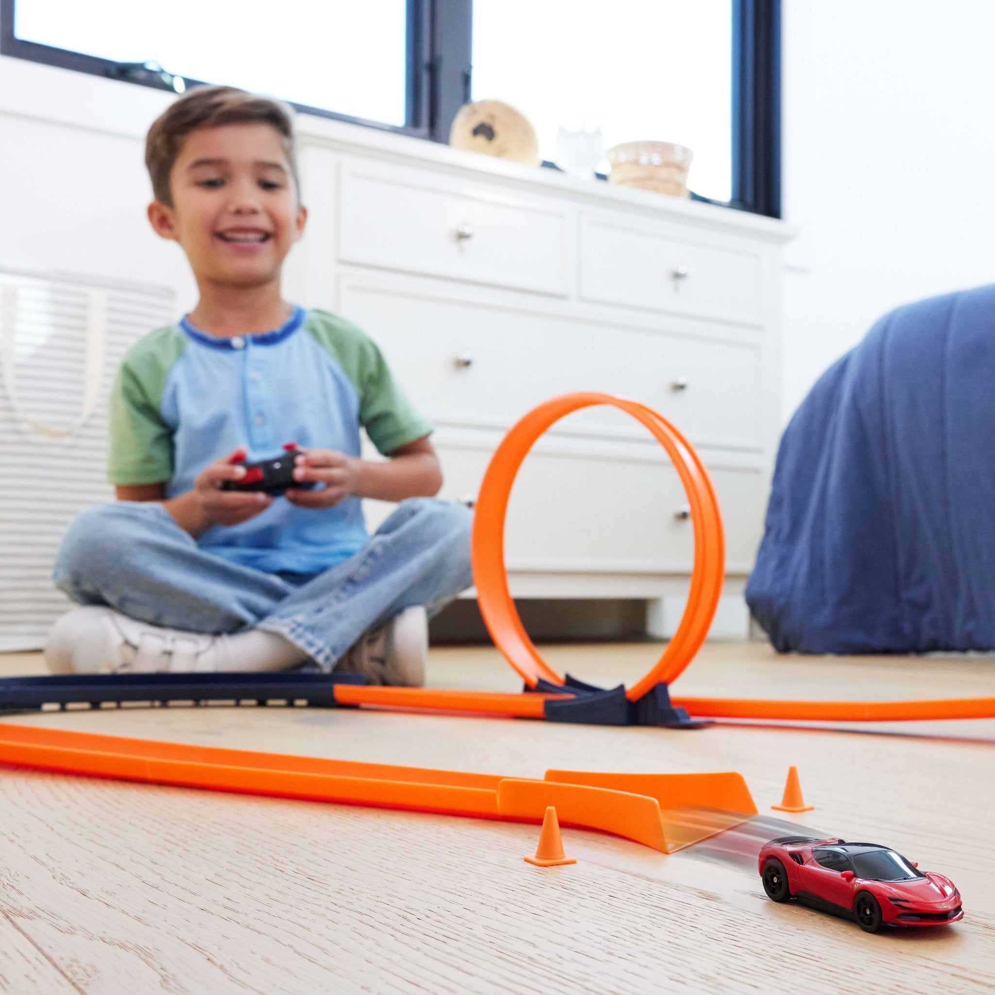 Hot Wheels Remote Control Ferrari SF90 Stradale Assetto Fiorano - Toyworld Australia