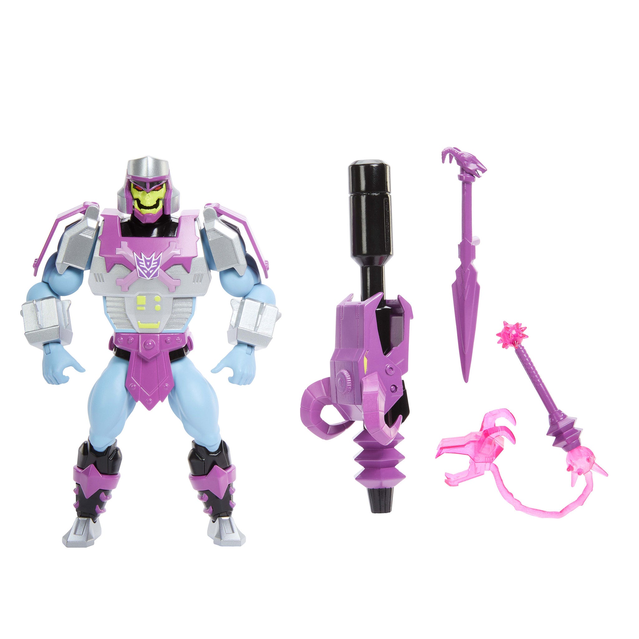 Masters of the Universe Origins & Transformers Action Figure - Megatron Armor Skeletor