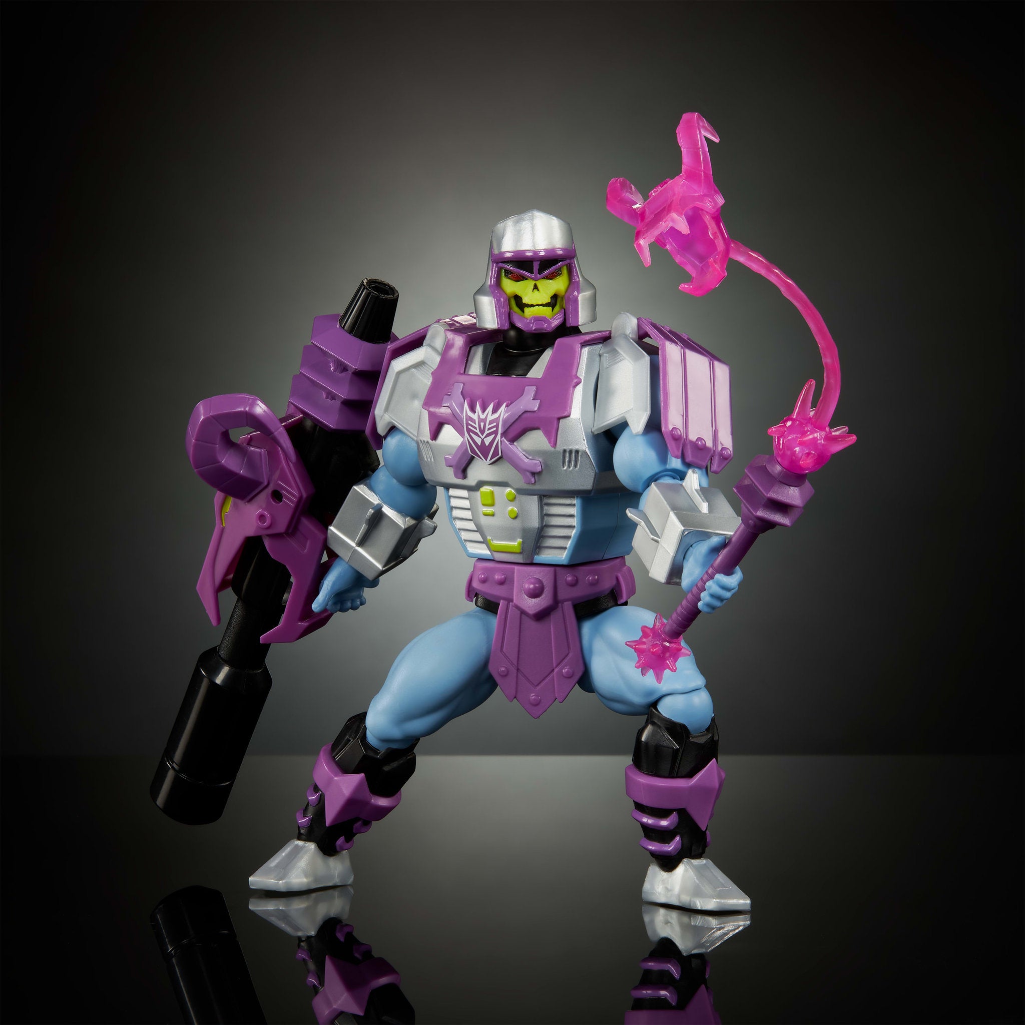 Masters of the Universe Origins & Transformers Action Figure - Megatron Armor Skeletor