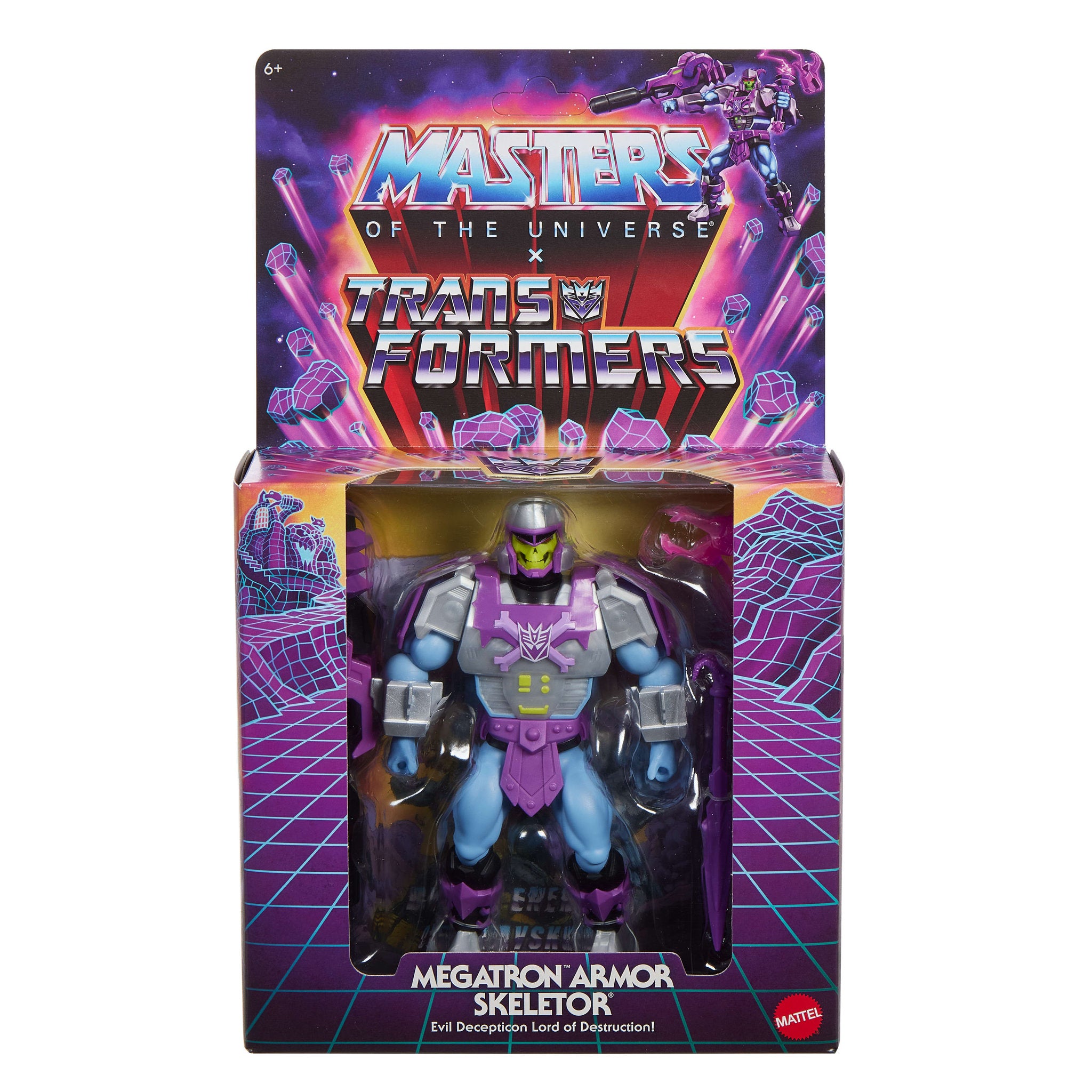 Masters of the Universe Origins & Transformers Action Figure - Megatron Armor Skeletor