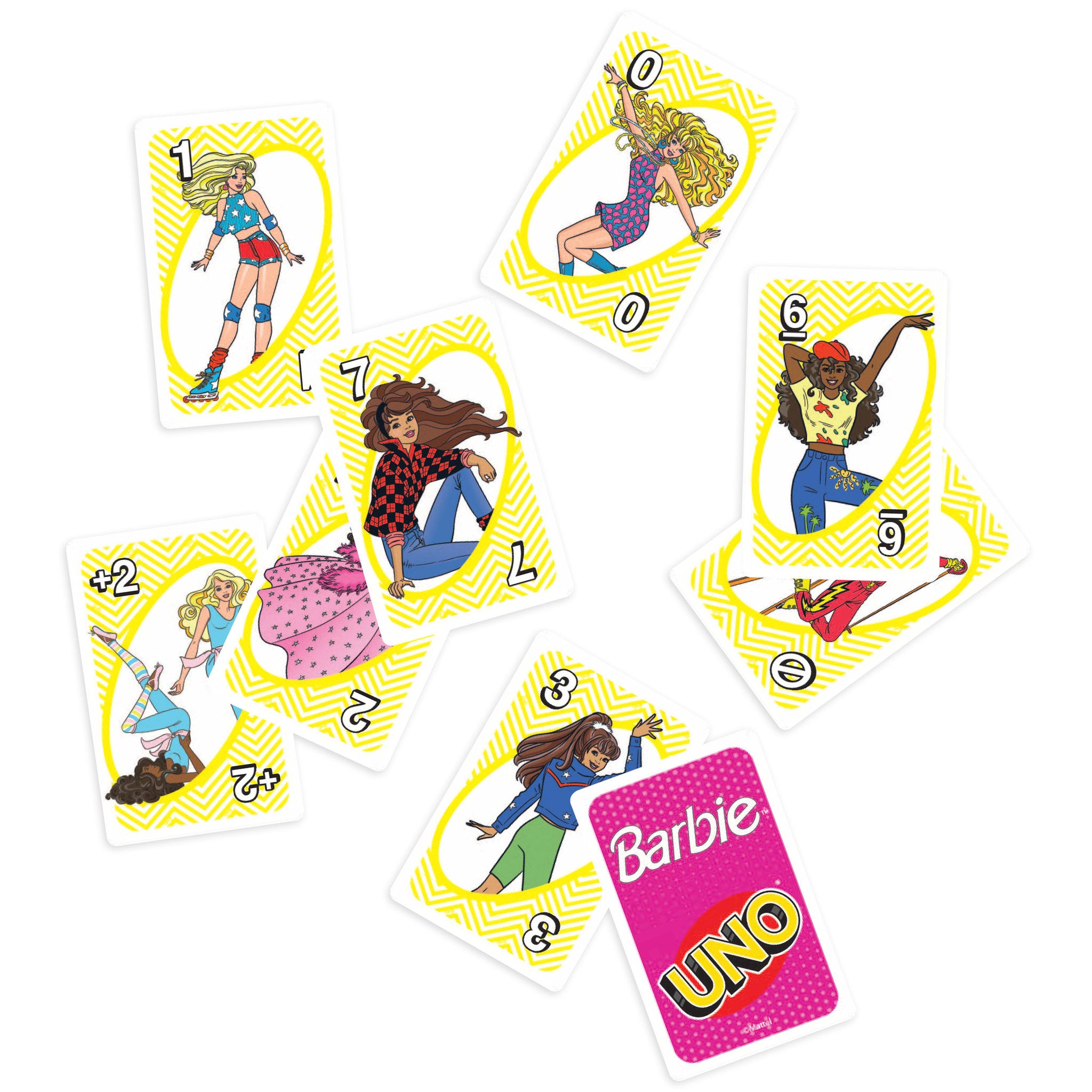UNO Barbie Card Game
