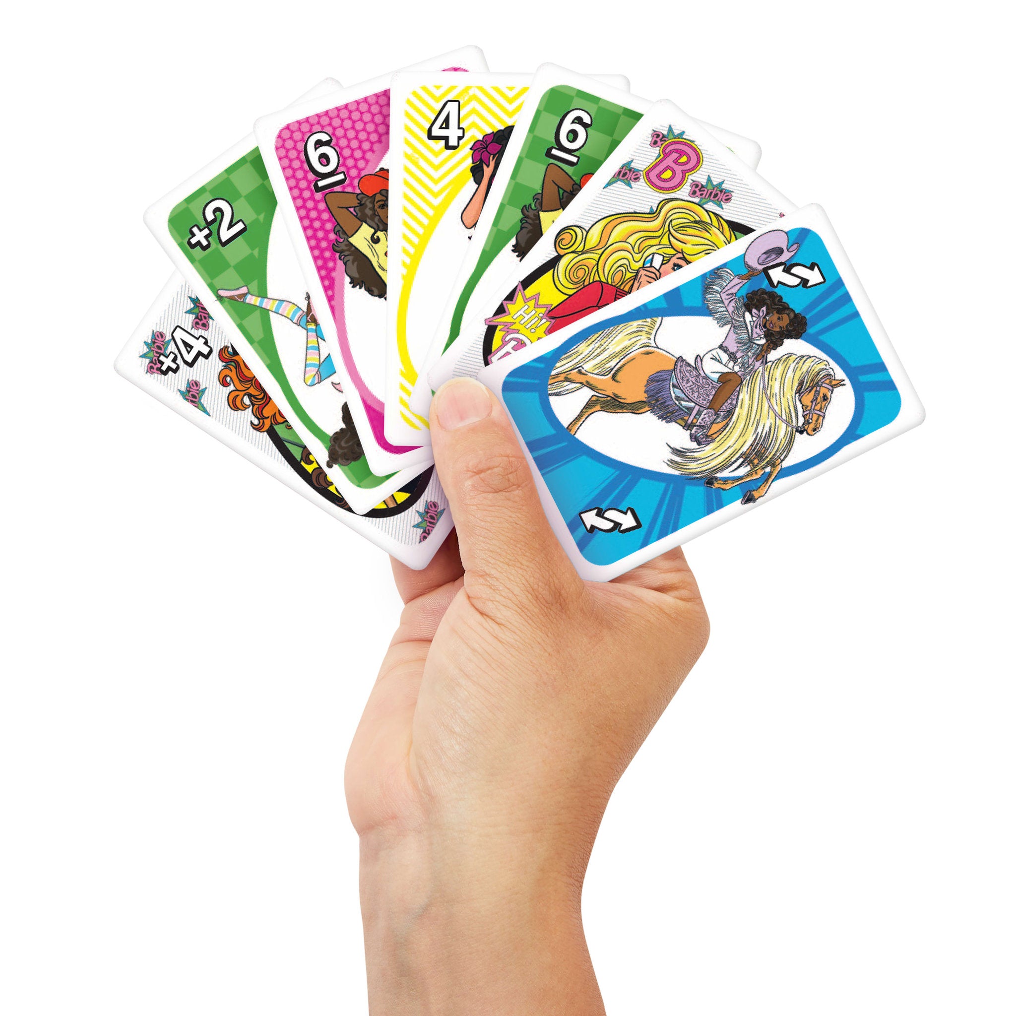 UNO Barbie Card Game